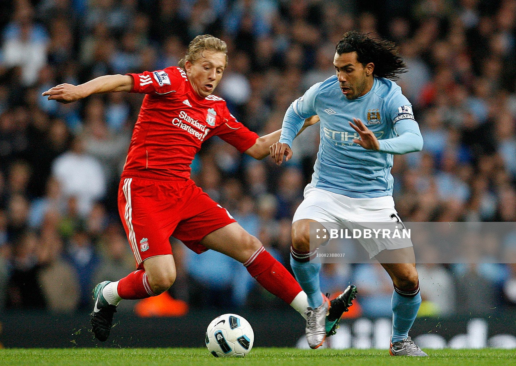 Fotboll, Premier League, Engelsk, Manchester City -