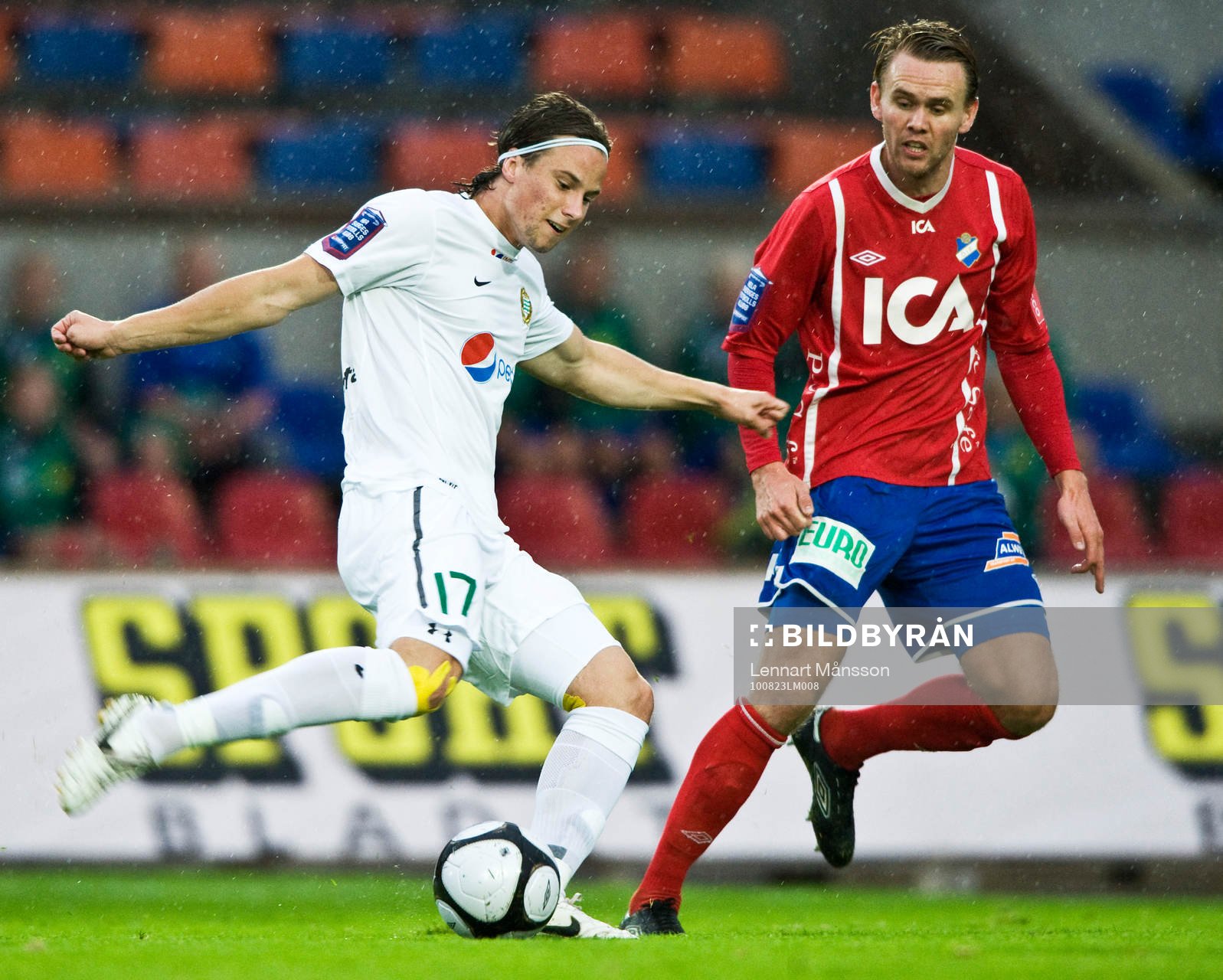 Linus Hallenius, Hammarby och David Thor Vidarsson, Öster