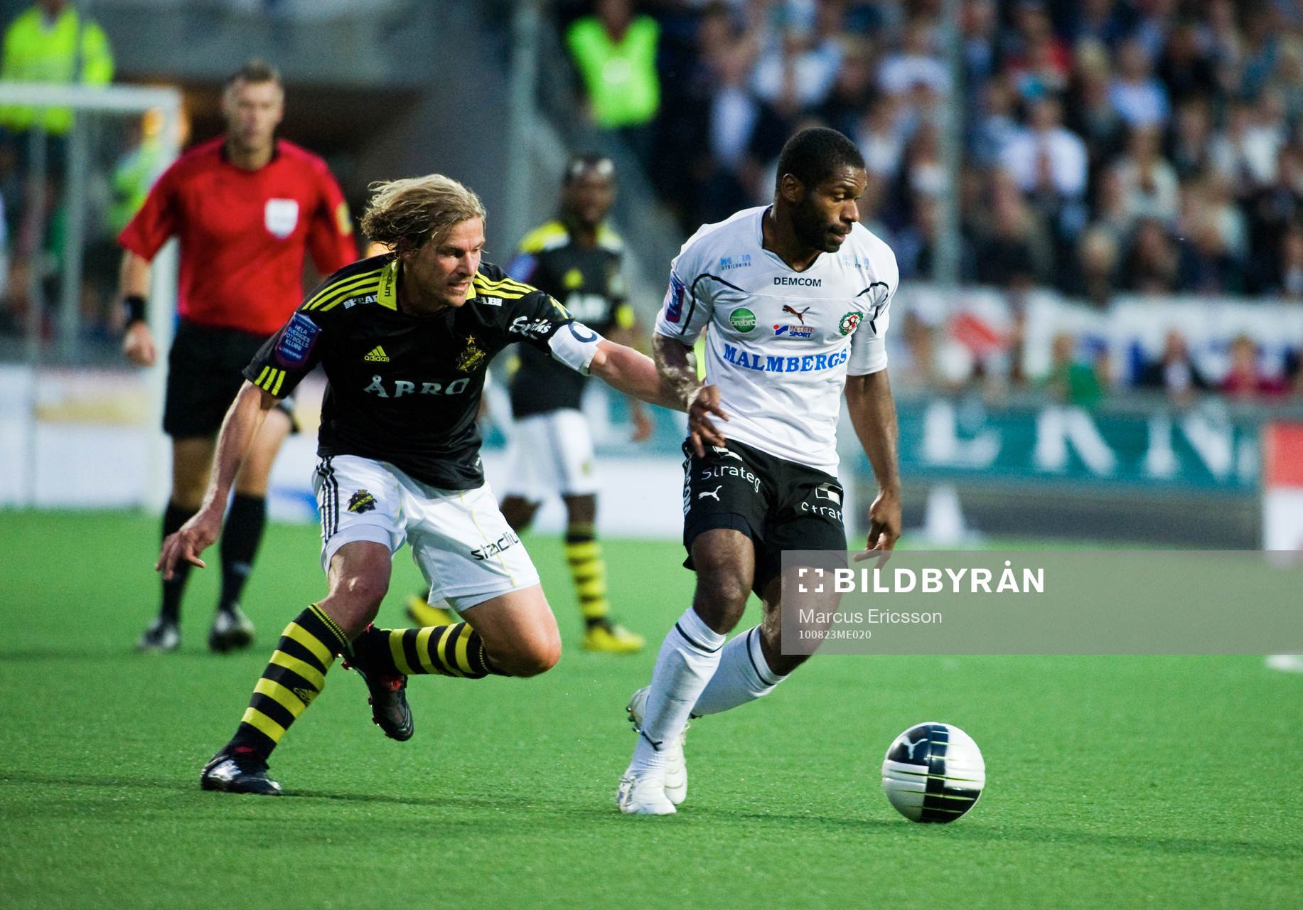 Daniel Tjernström, AIK och Samuel Wowoah, Örebro