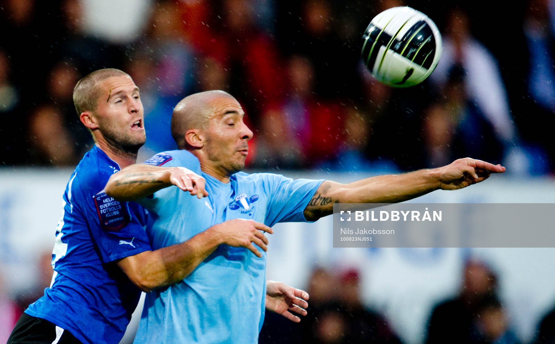 Ryan Miller, Halmstad och Guillermo Molins, Malmö FF