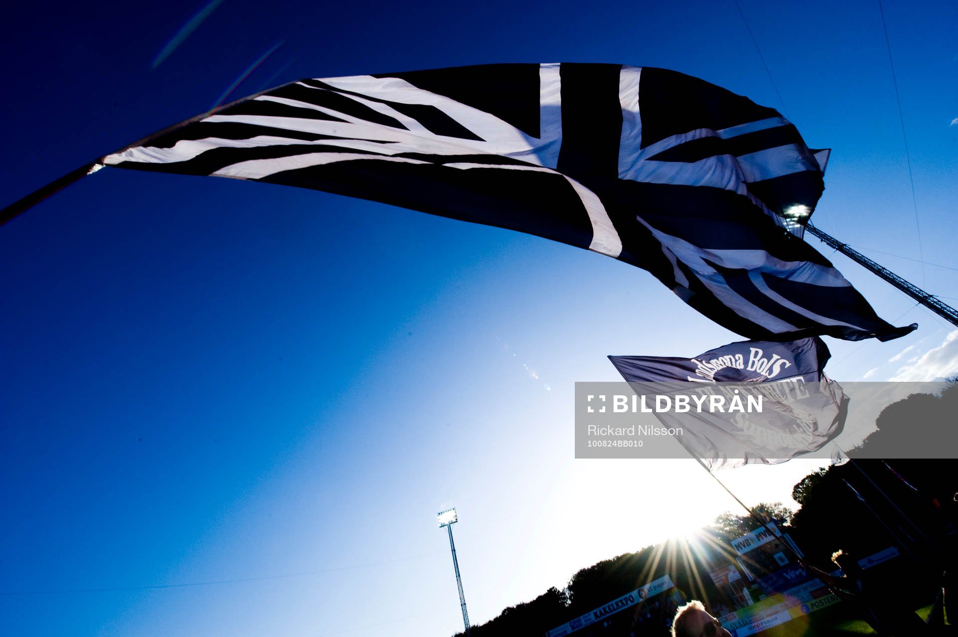 Flagga, tifo