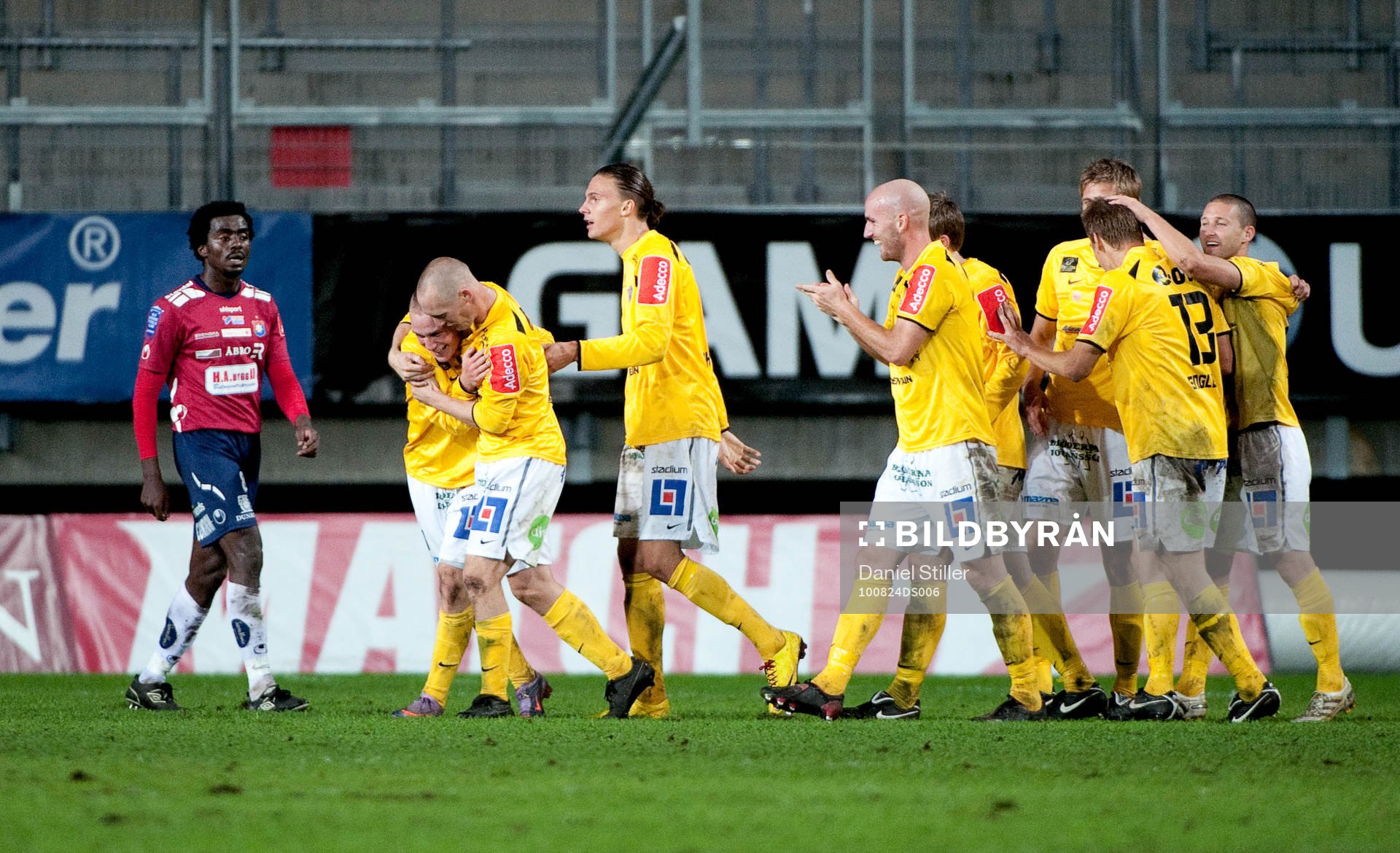 Christoffer Carlsson, Falkenberg, gör avgörande 1-2