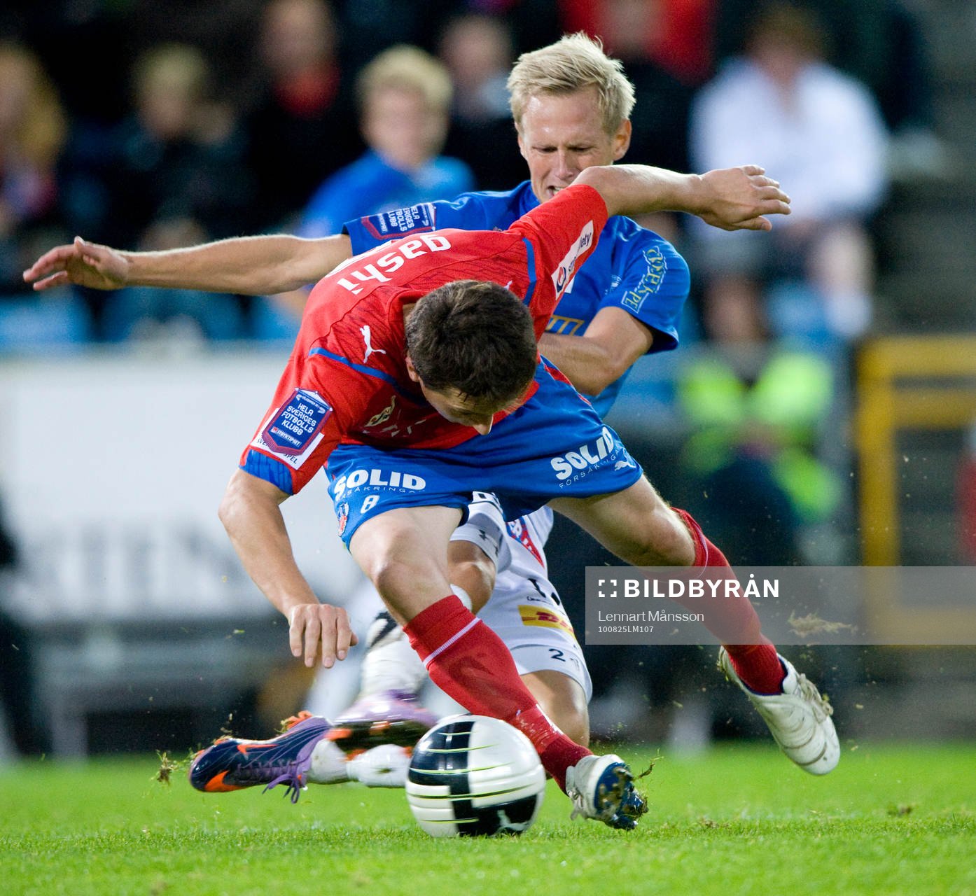 Magnus Andersson, Trelleborg och Ardian Gashi, Helsingborg