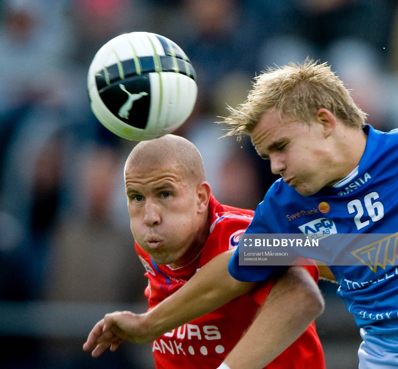 Mattias Lindström, Helsingborg, nickduell med Jonathan