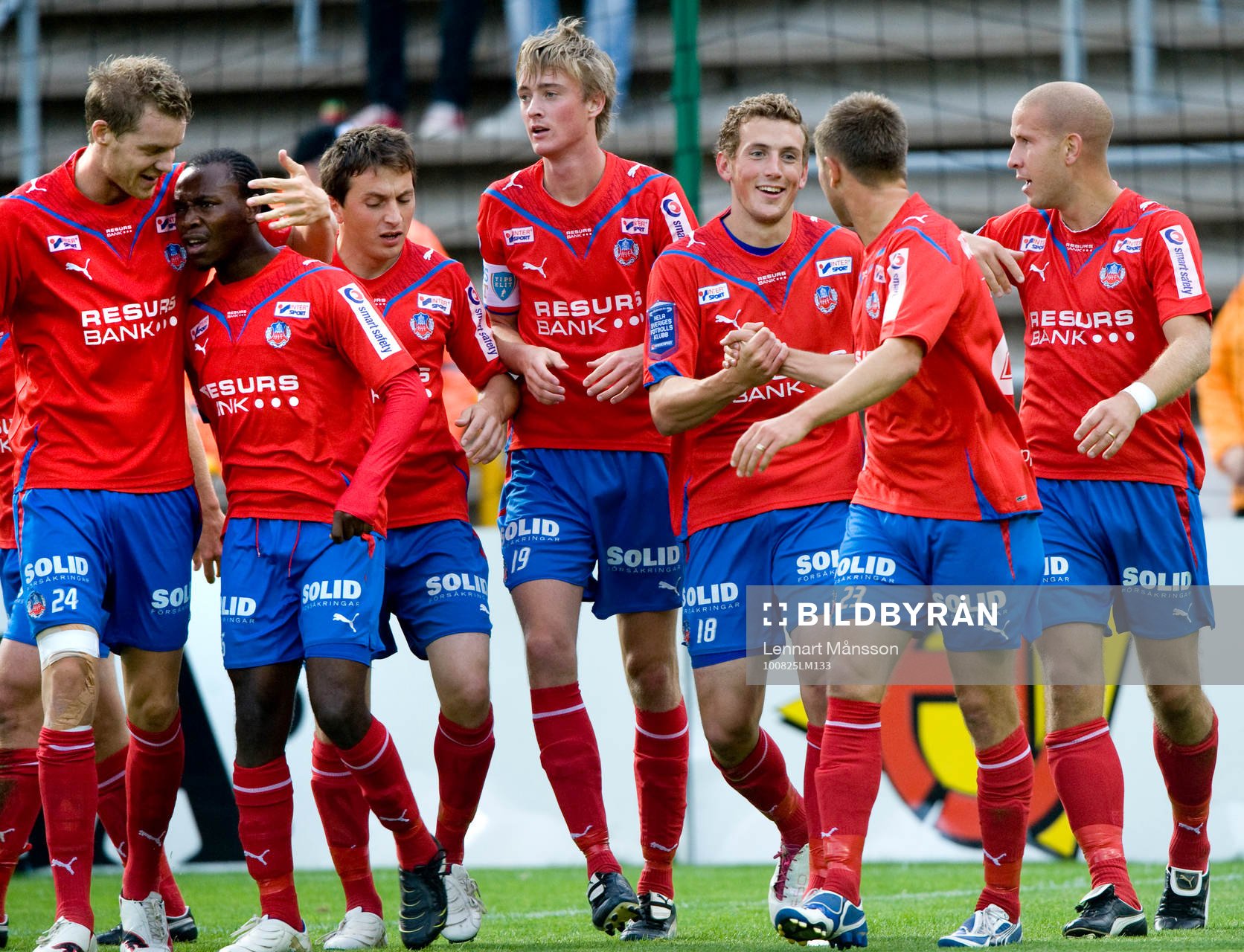 1-0 Alexander Gerndt, Helsingborg. Jubel