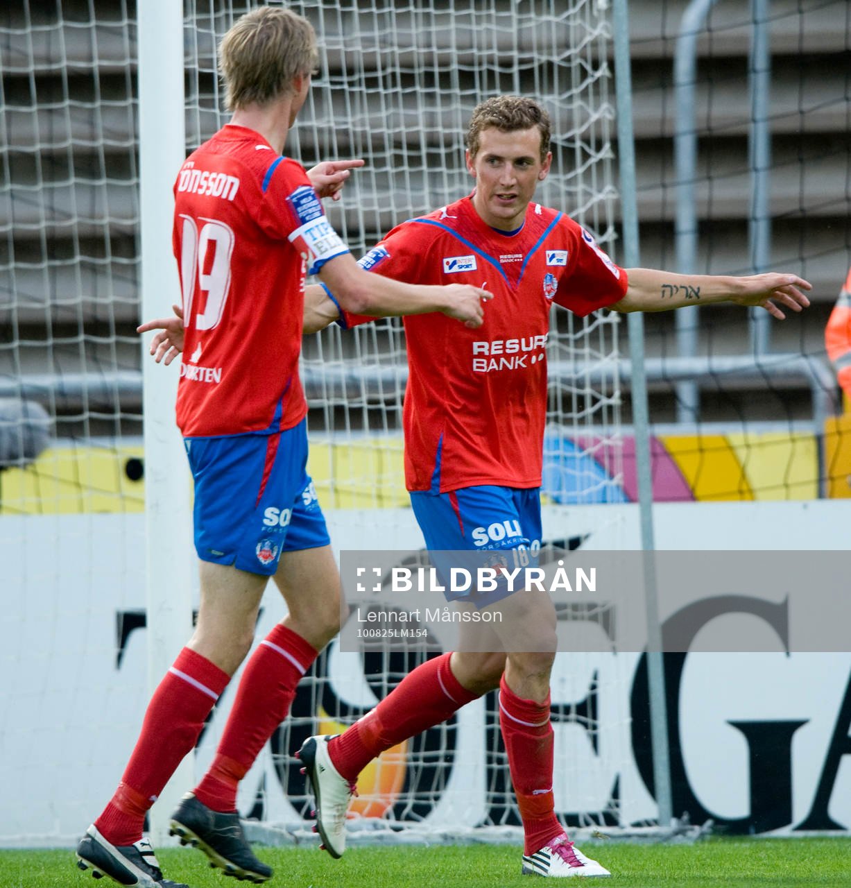 1-0 Alexander Gerndt, Helsingborg, jubel