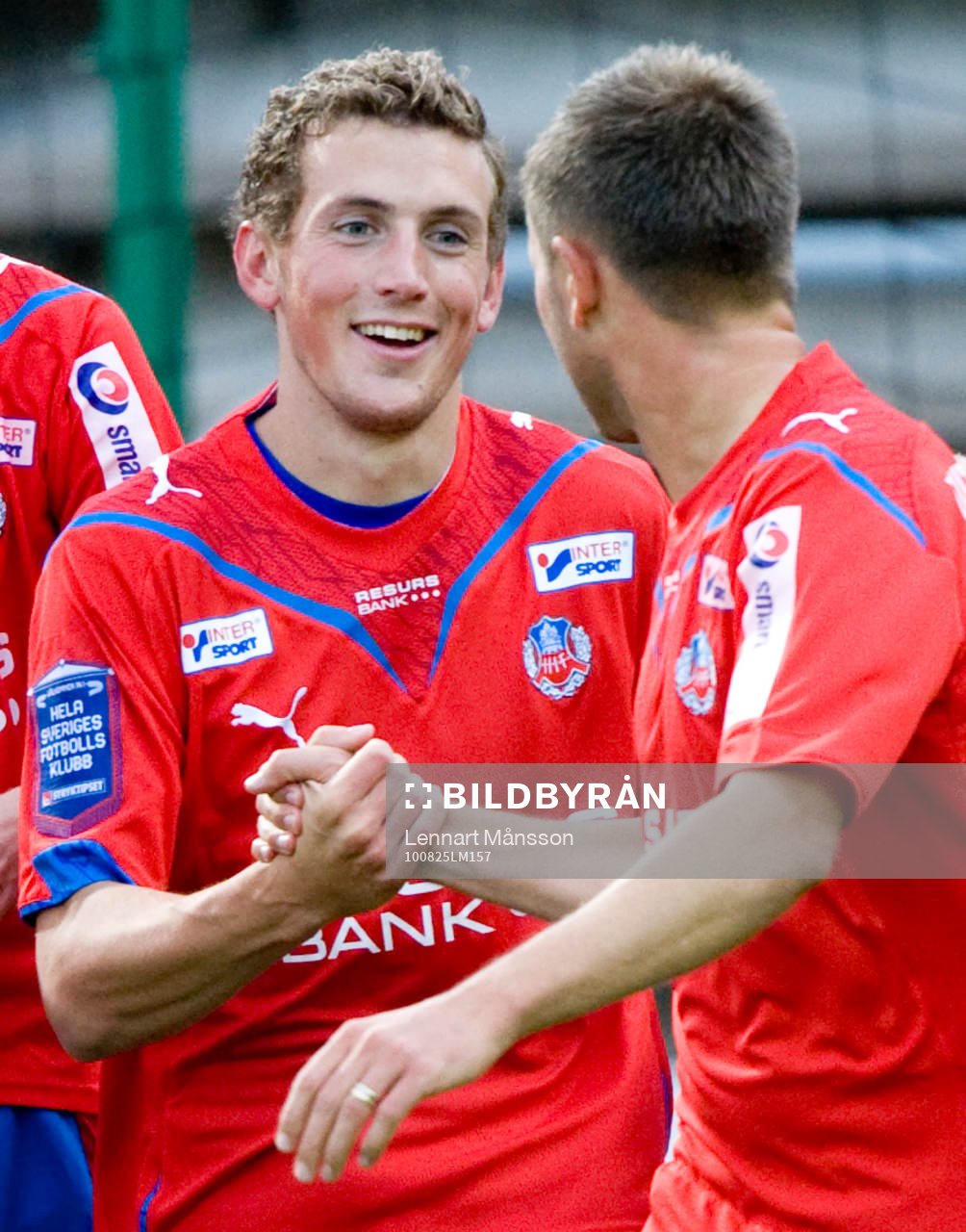 1-0 Alexander Gerndt, Helsingborg, som tackar Erik