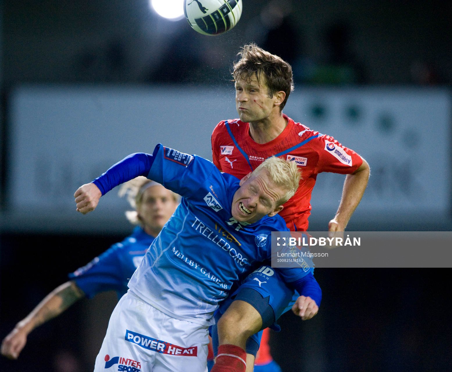 Hannu Patronen, Helsingborg mot Mattias Adelstam, Trelleborg