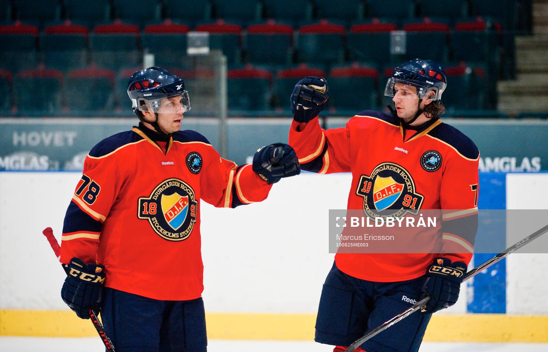 Josef Boumedienne och Andreas Holmqvist