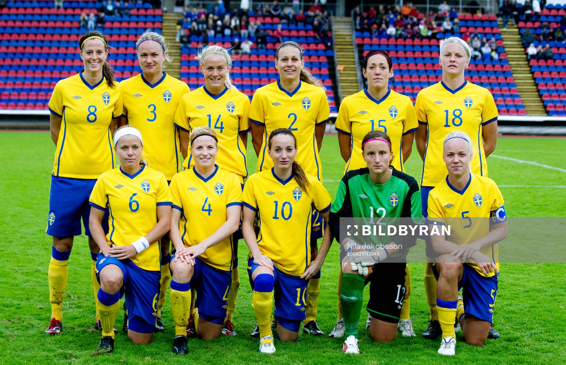 Lotta Schelin, Stina Segerström, Josefine Öqvist,