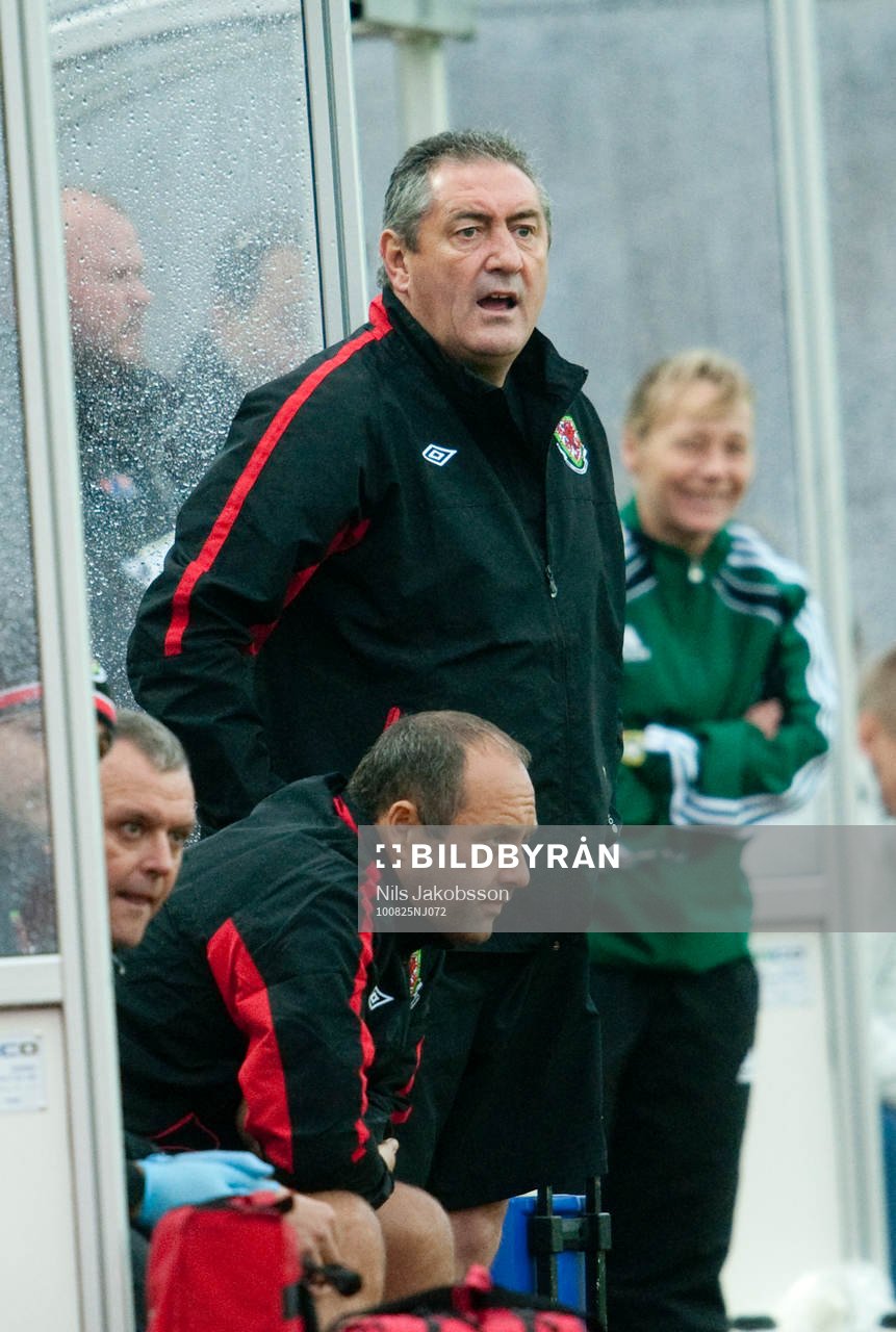 Terry Boyle, förbundskapten Wales