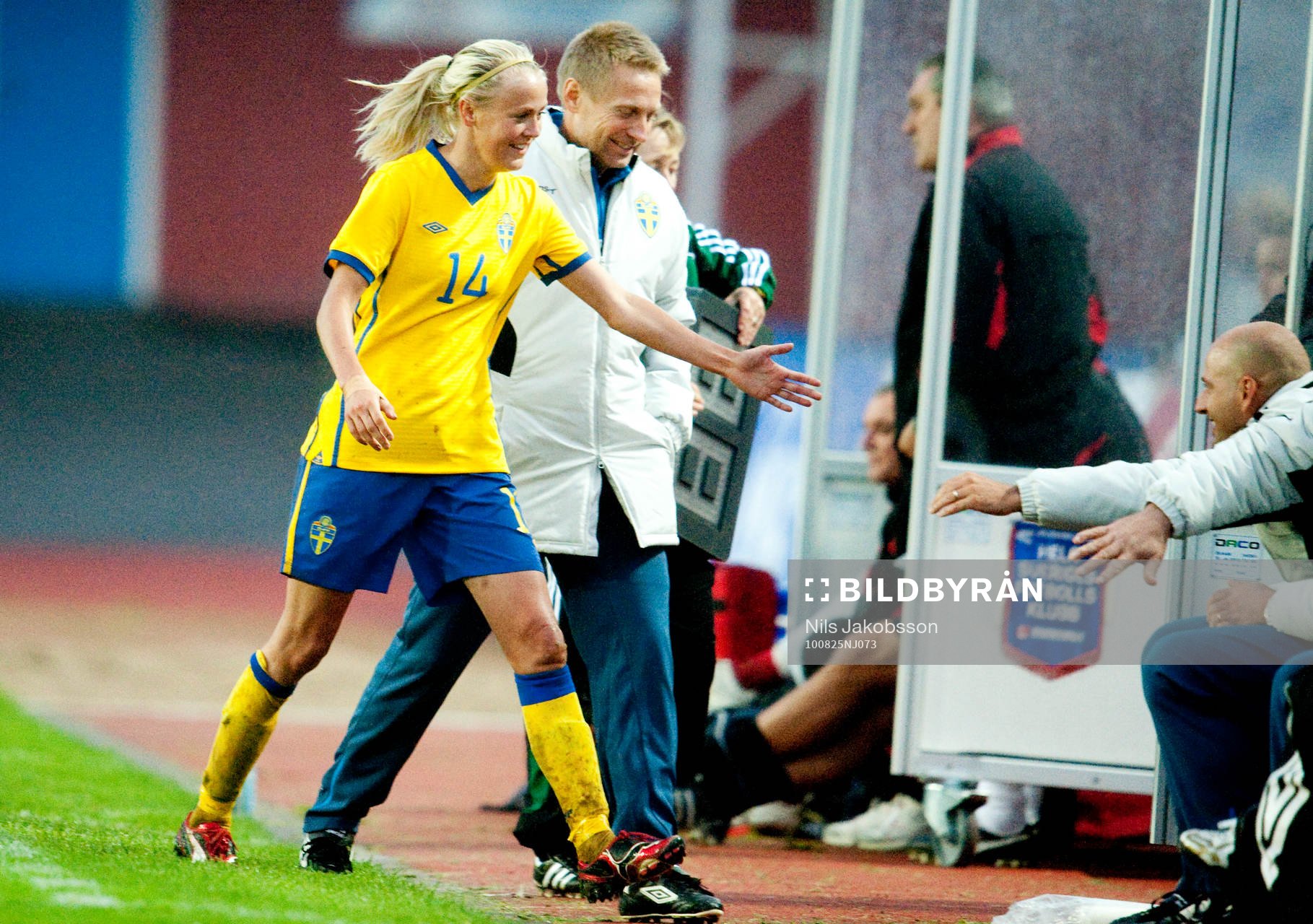 Josefine Öqvist, Thomas Dennerby, förbundskapten Sverige