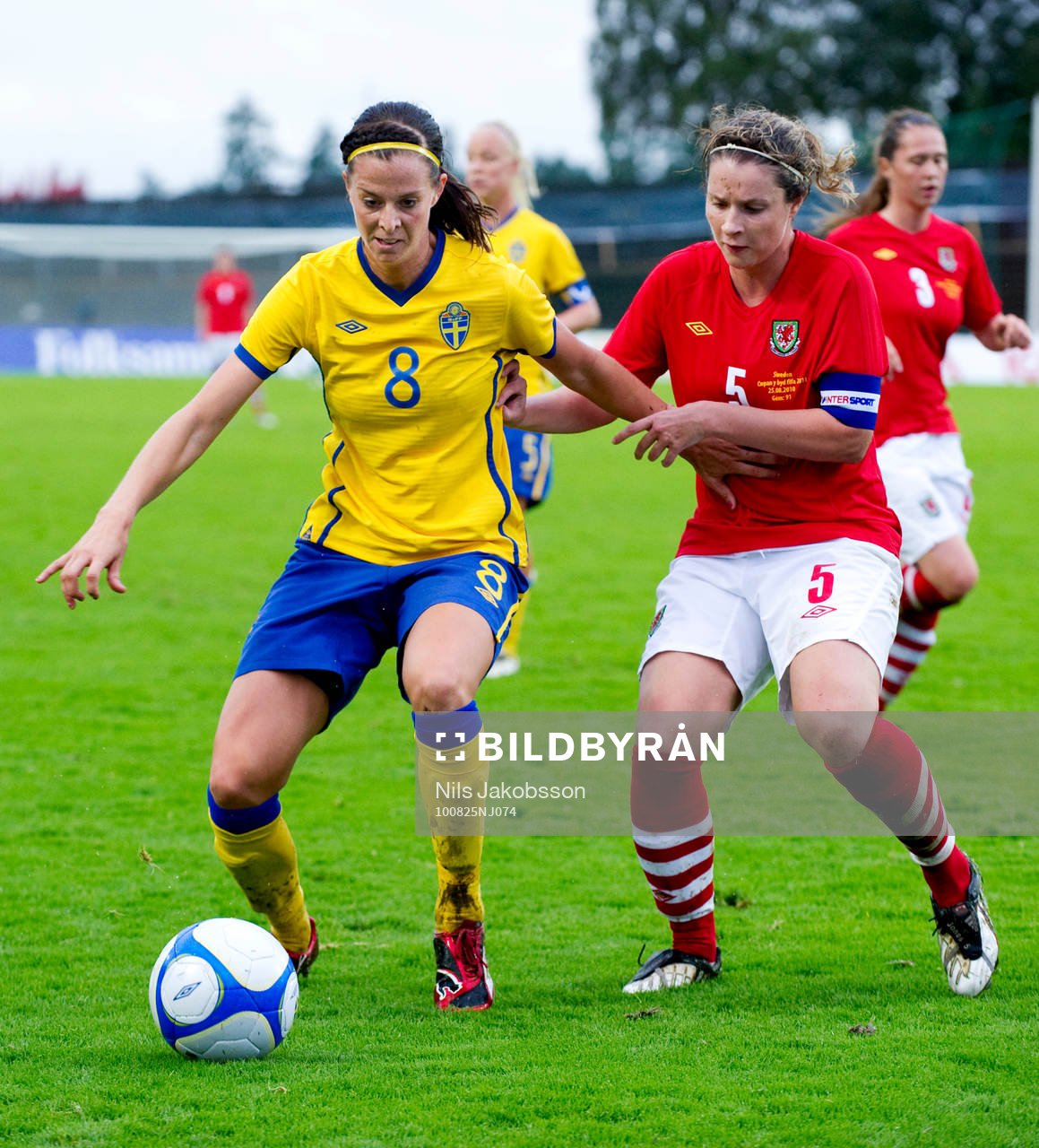 Lotta Schelin, Sverige, Emma Jones, Wales
