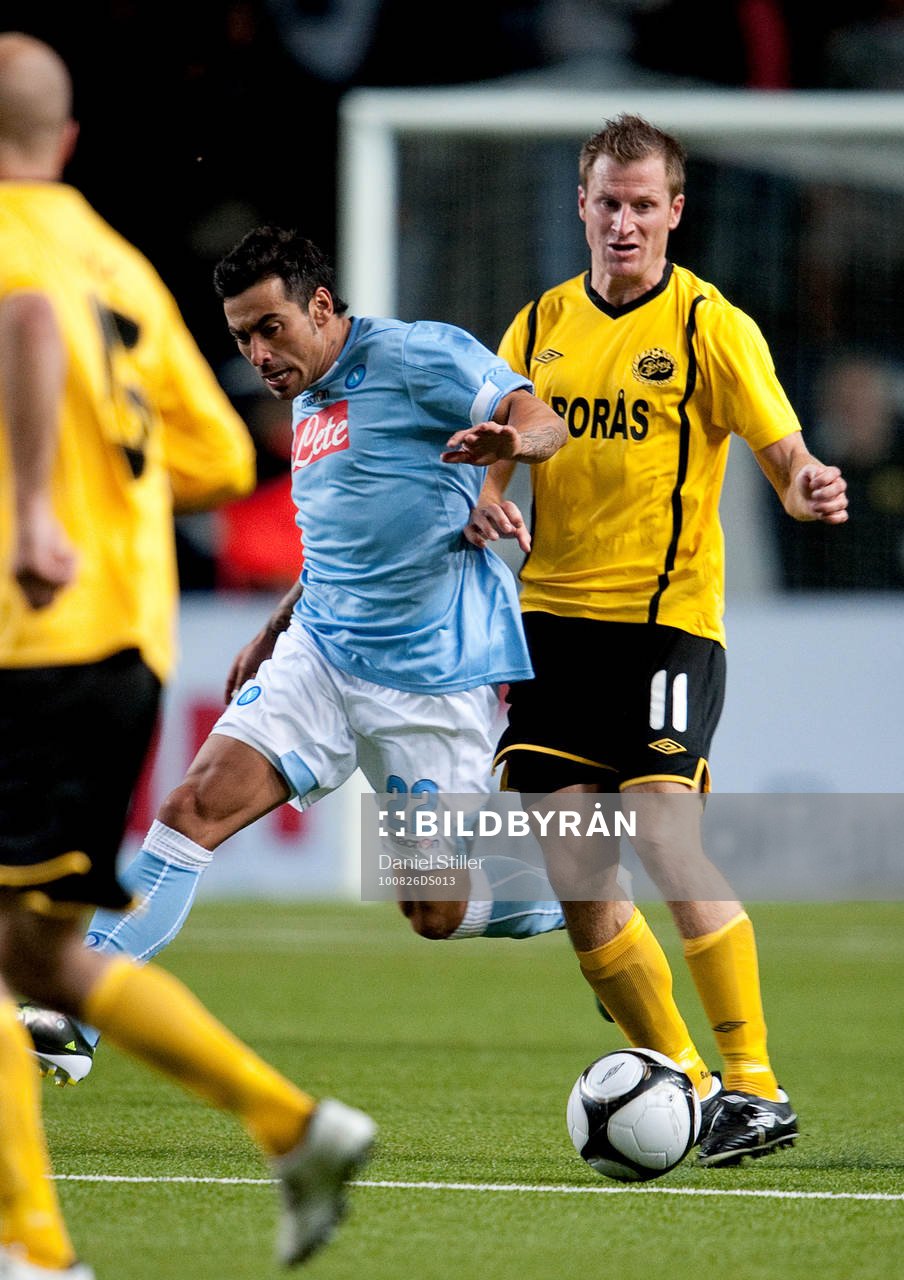 Ezequiel Lavezzi, Napoli, Daniel Mobaeck, Elfsborg