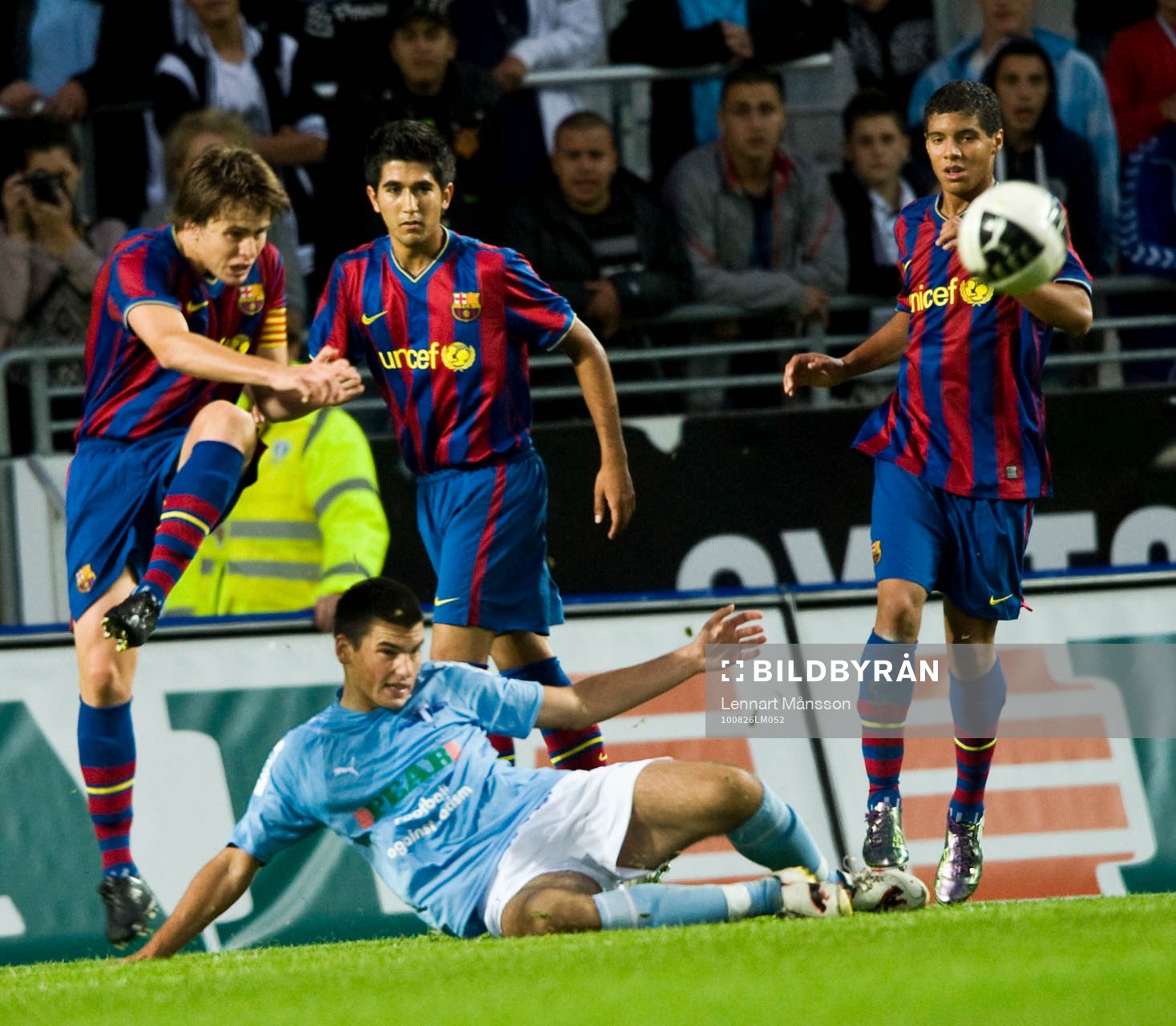 Fotboll, U17, Malmö FF - Barcelona