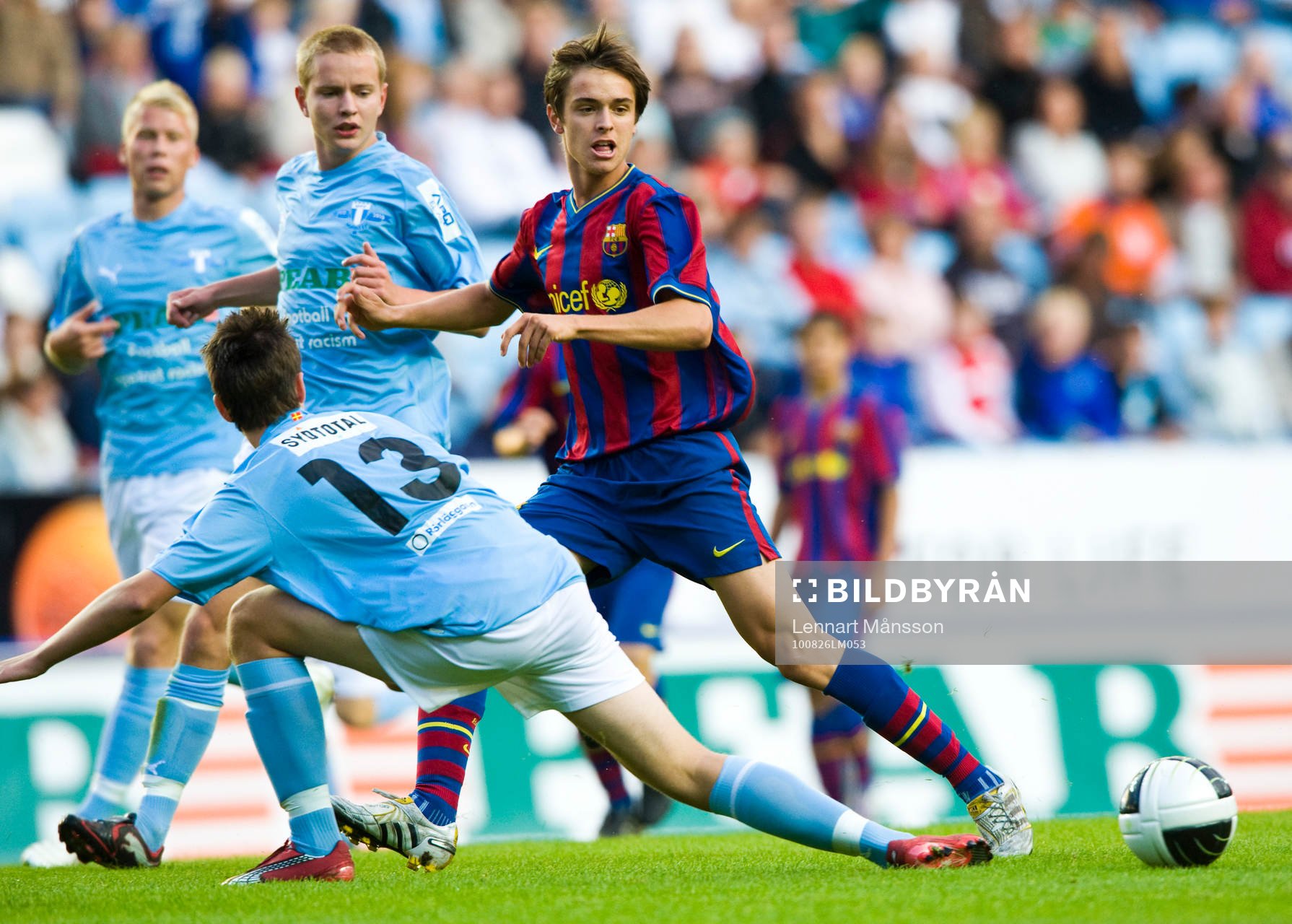 Fotboll, U17, Malmö FF - Barcelona
