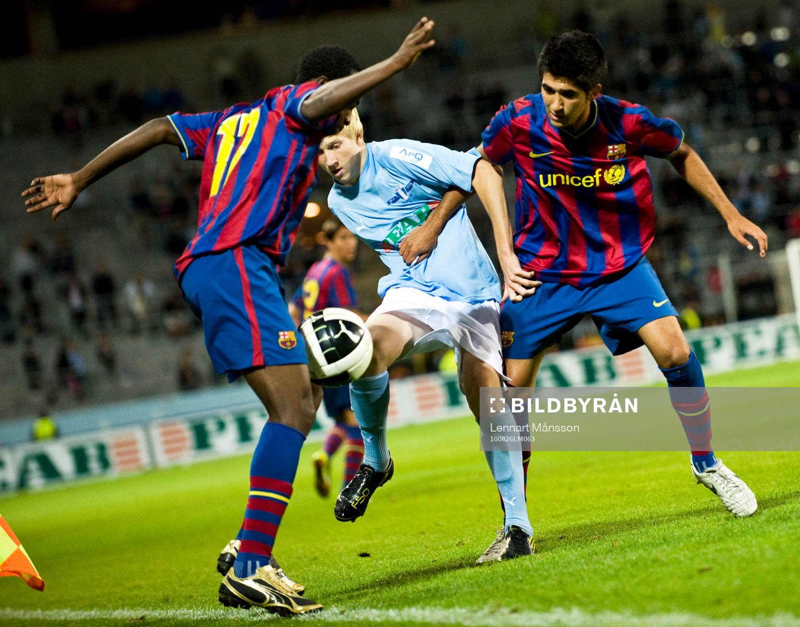 Fotboll, U17, Malmö FF - Barcelona