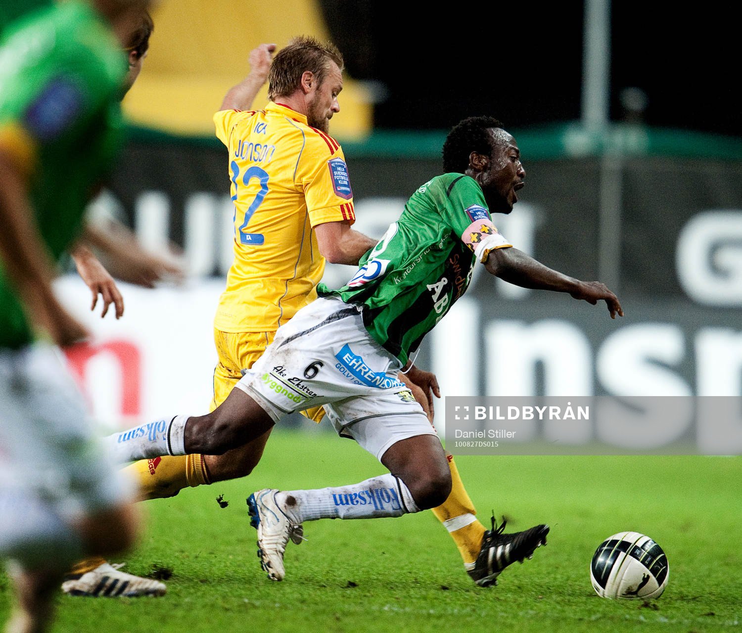 Reuben Ayarna, GAIS, Mattias Jonson, Djurgården