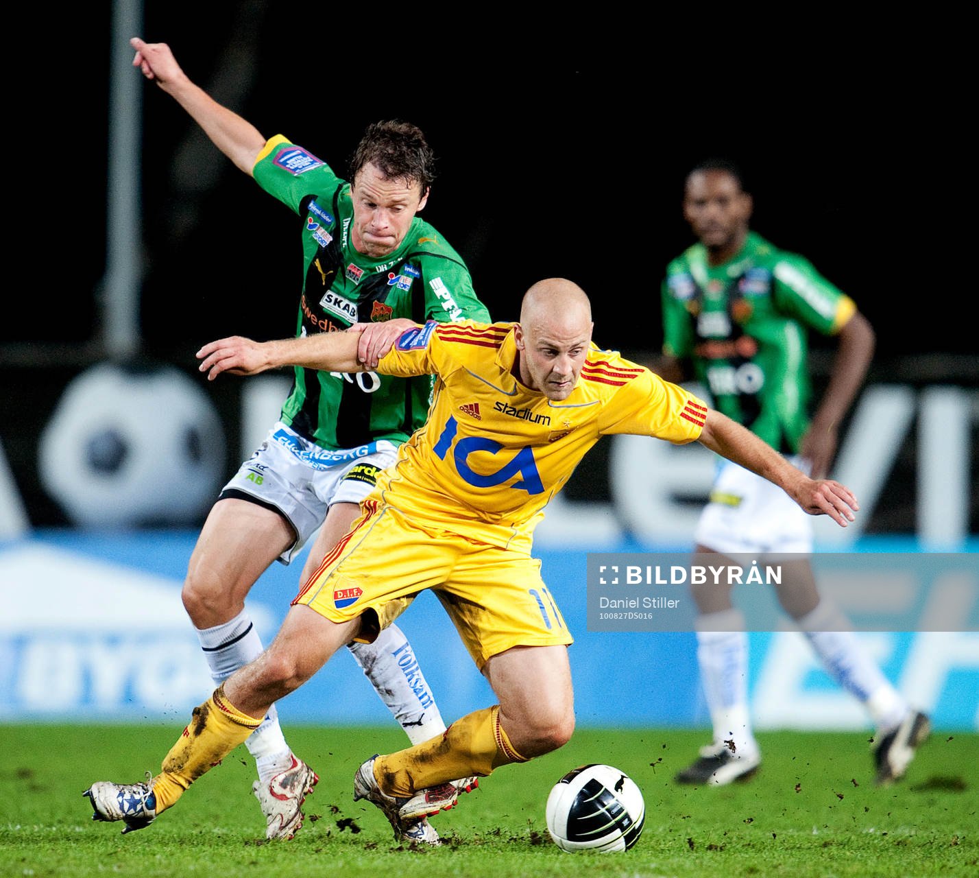 Daniel Sjölund, Djurgården, Eyjólfur Hédinsson, GAIS