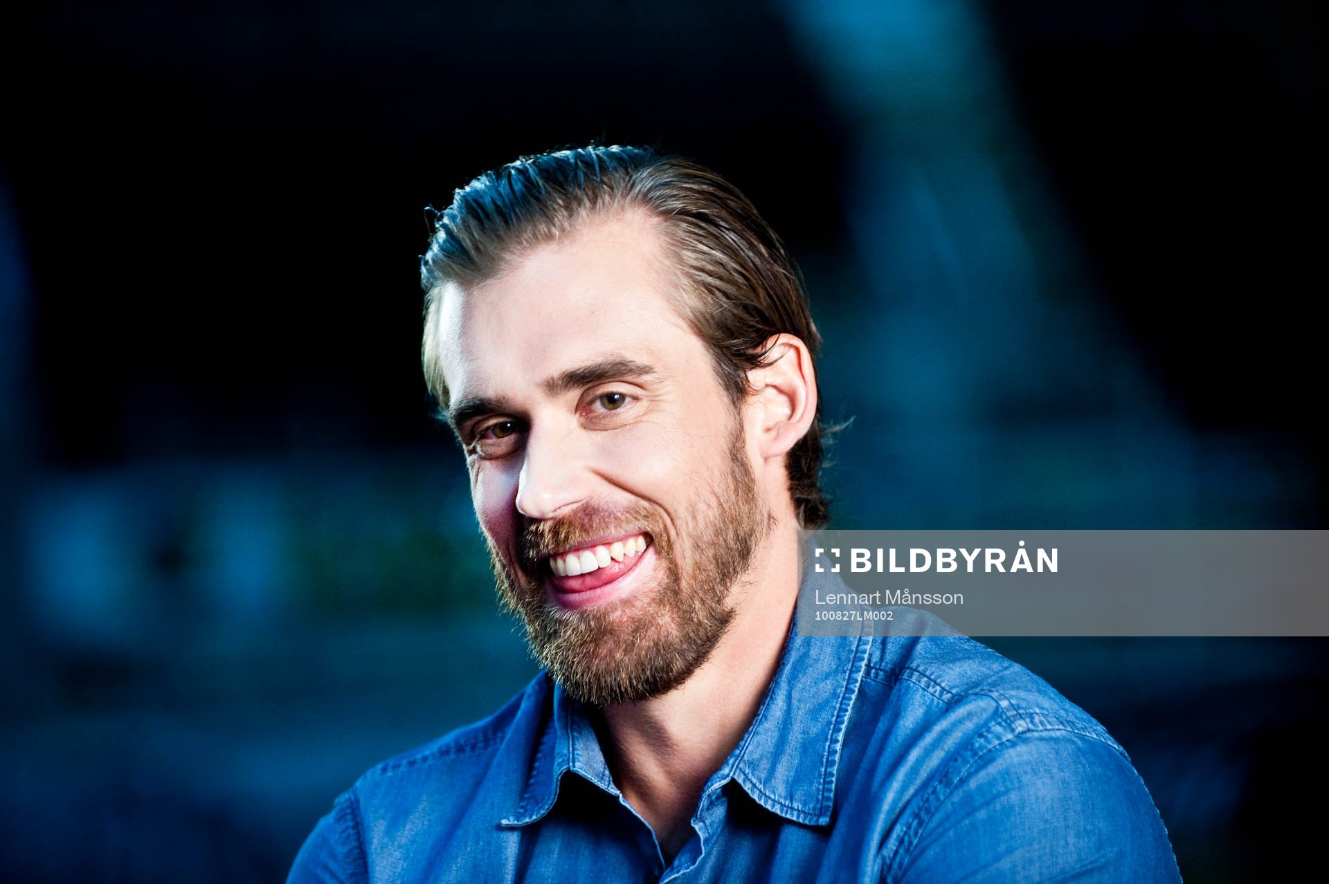 Ishockey, filminspelning Henrik Zetterberg