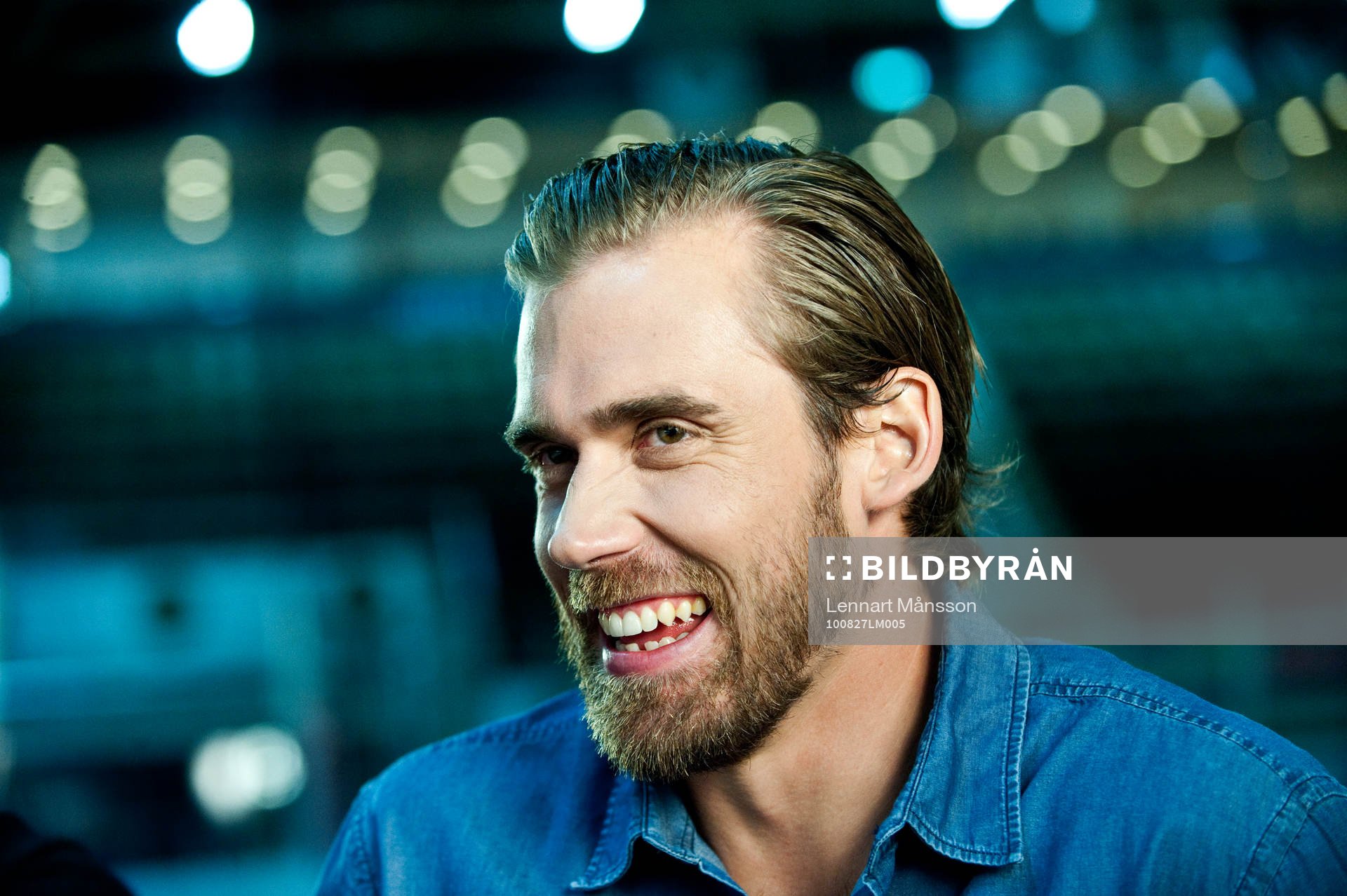 Ishockey, filminspelning Henrik Zetterberg