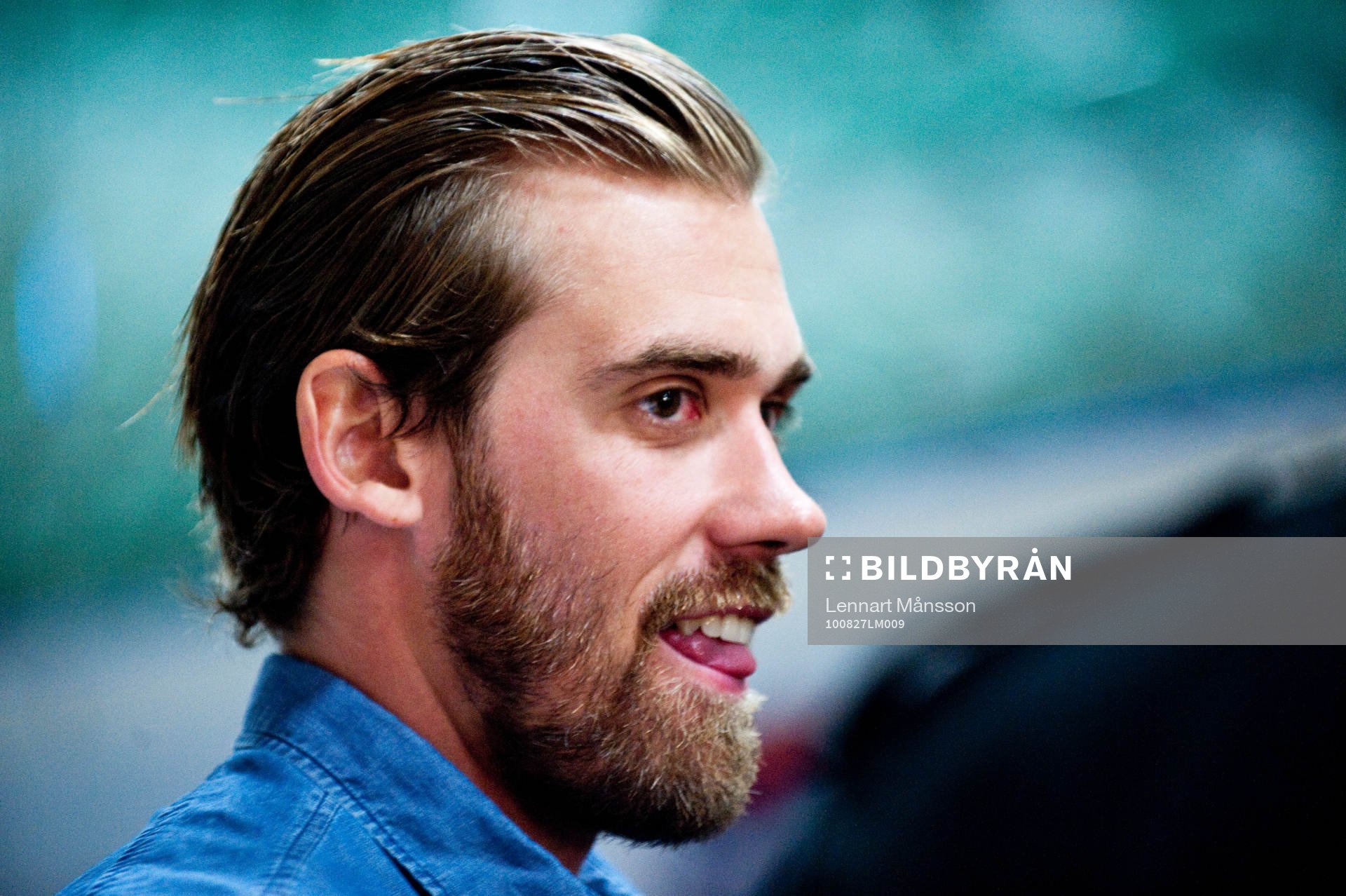 Ishockey, filminspelning Henrik Zetterberg