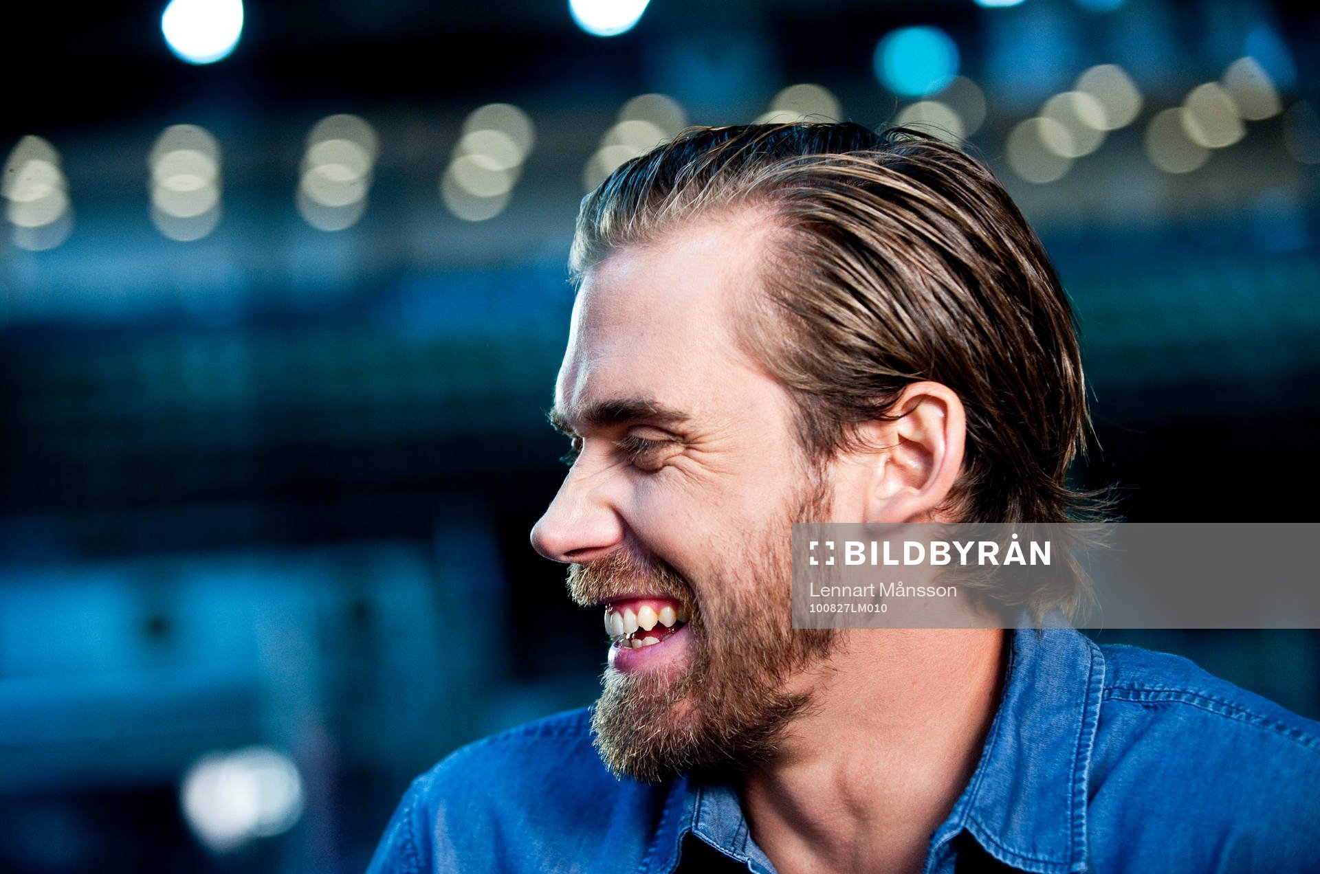 Ishockey, filminspelning Henrik Zetterberg