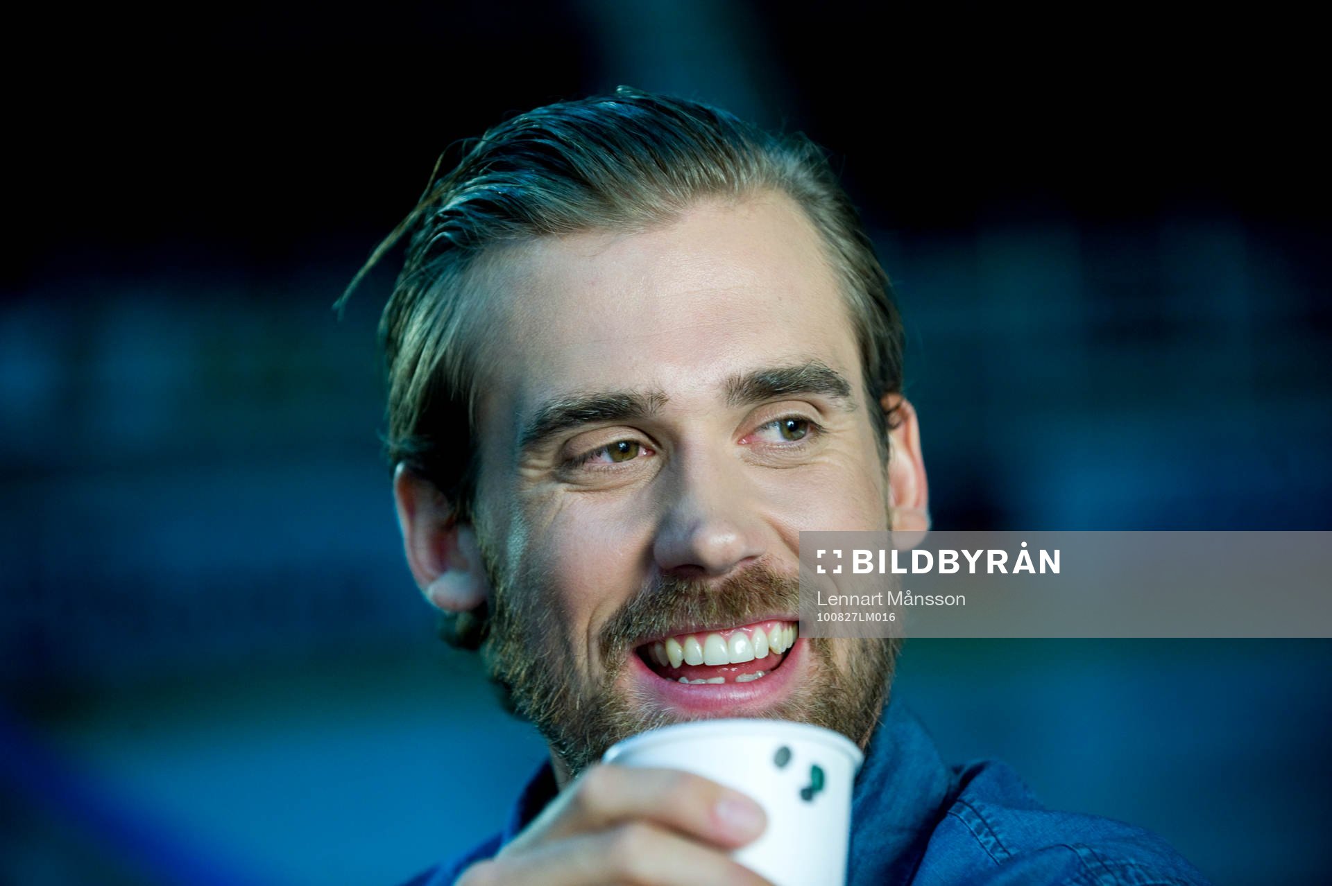 Ishockey, filminspelning Henrik Zetterberg