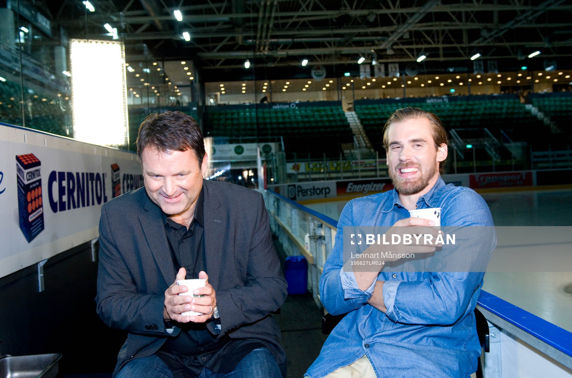 Ishockey, filminspelning Henrik Zetterberg