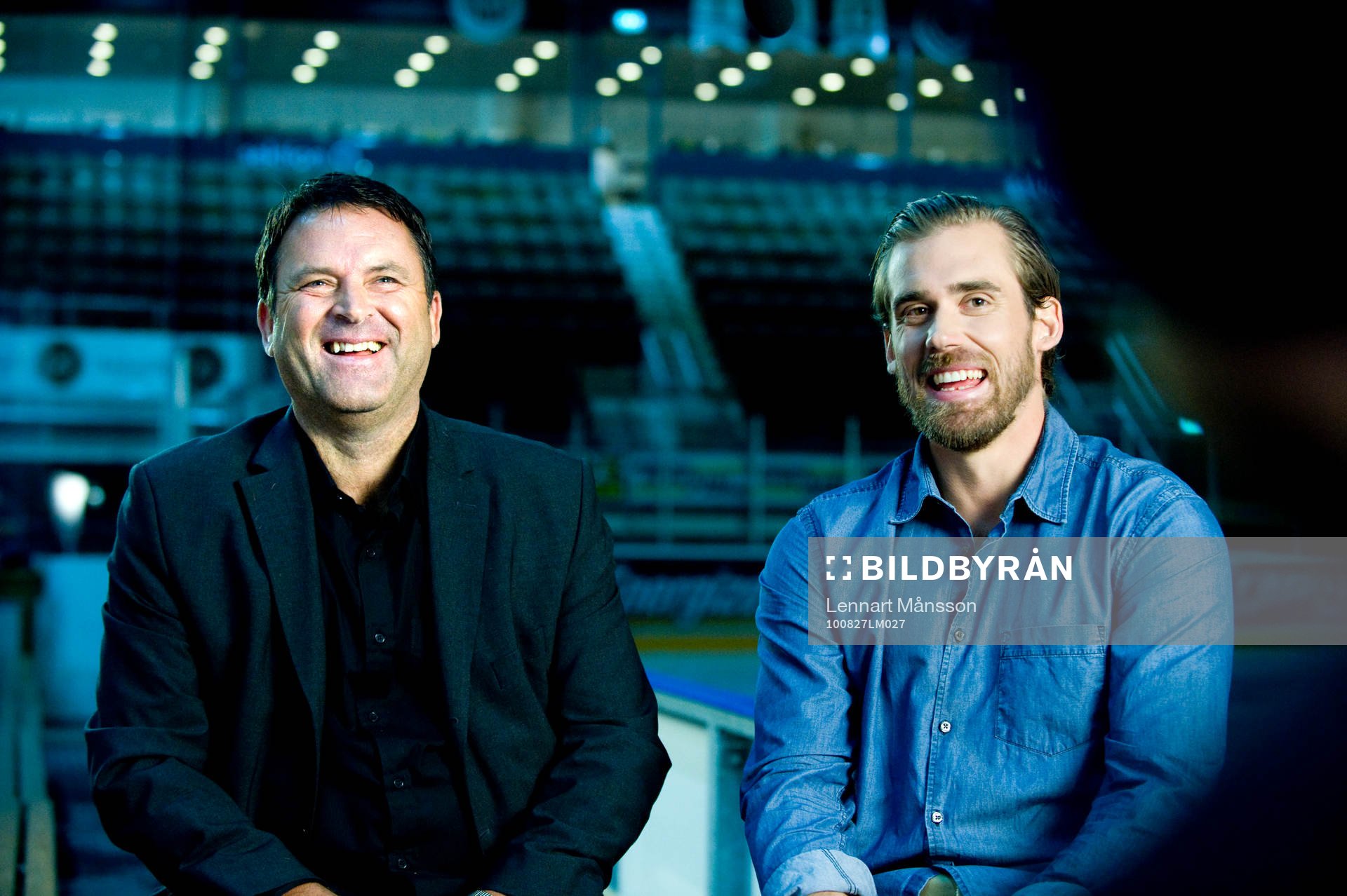 Ishockey, filminspelning Henrik Zetterberg