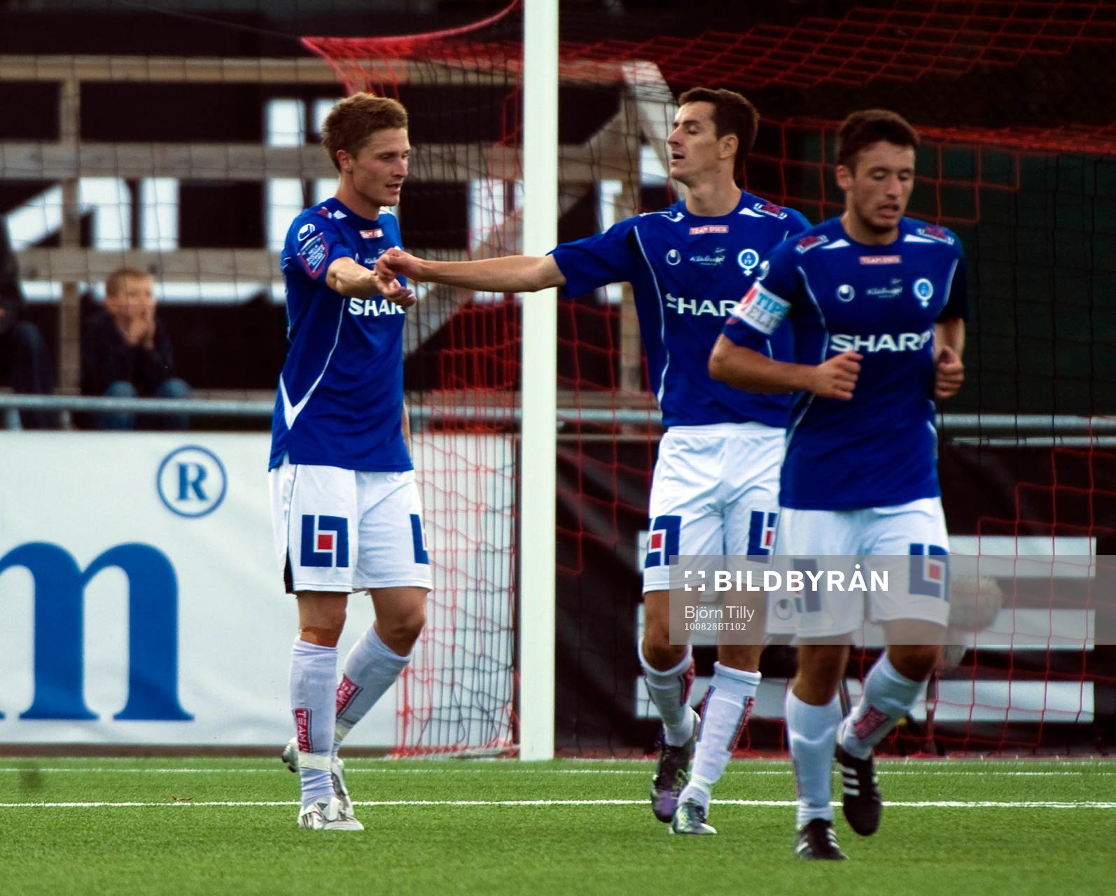Paulus Roiha och Haris Radetinac, Åtvidaberg, jubel