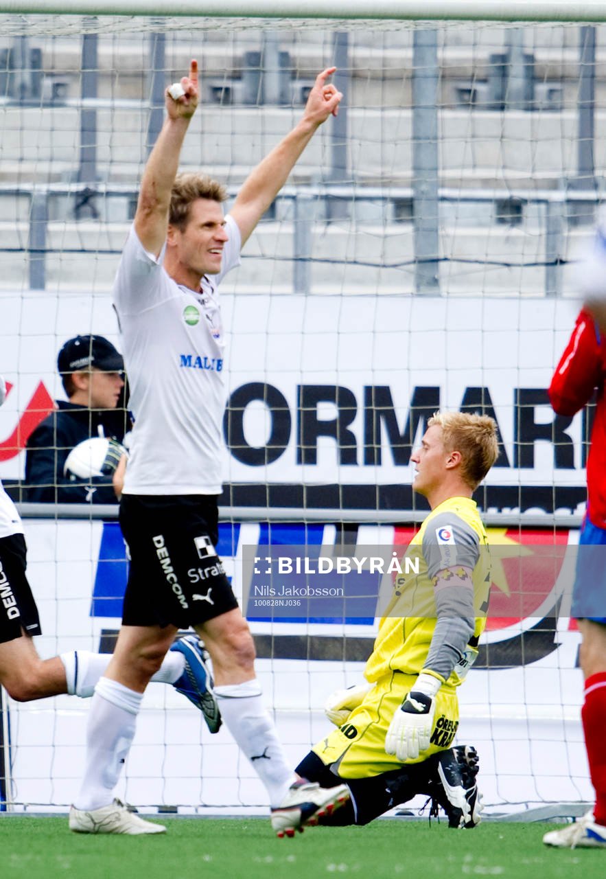 Magnus Kihlberg, Örebro, jubel, Pär Hansson, målvakt,