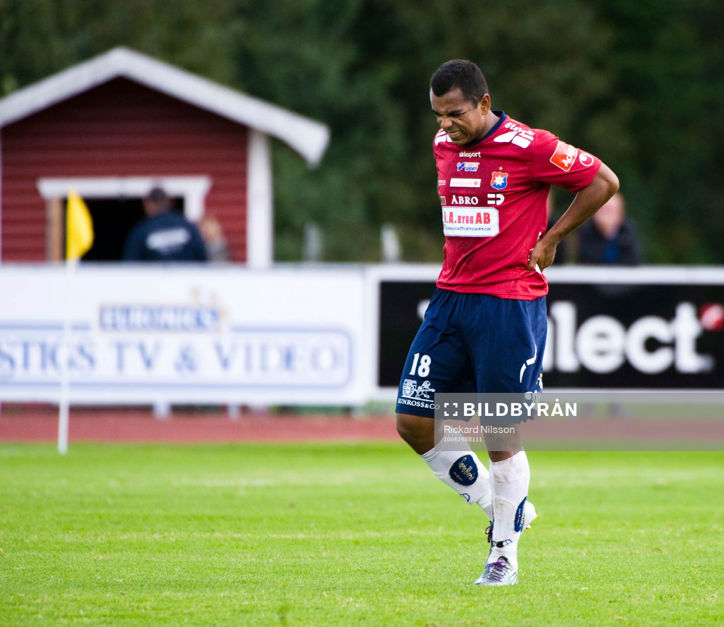 Alvaro Santos, Örgryte, skada