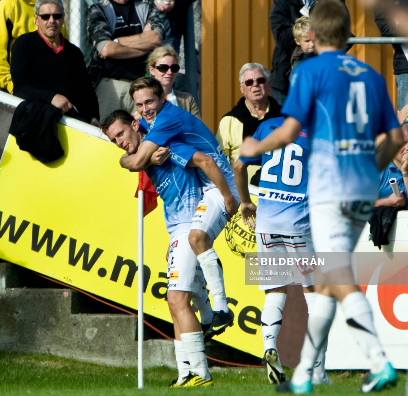 Kristian Haynes, Trelleborg, jubel