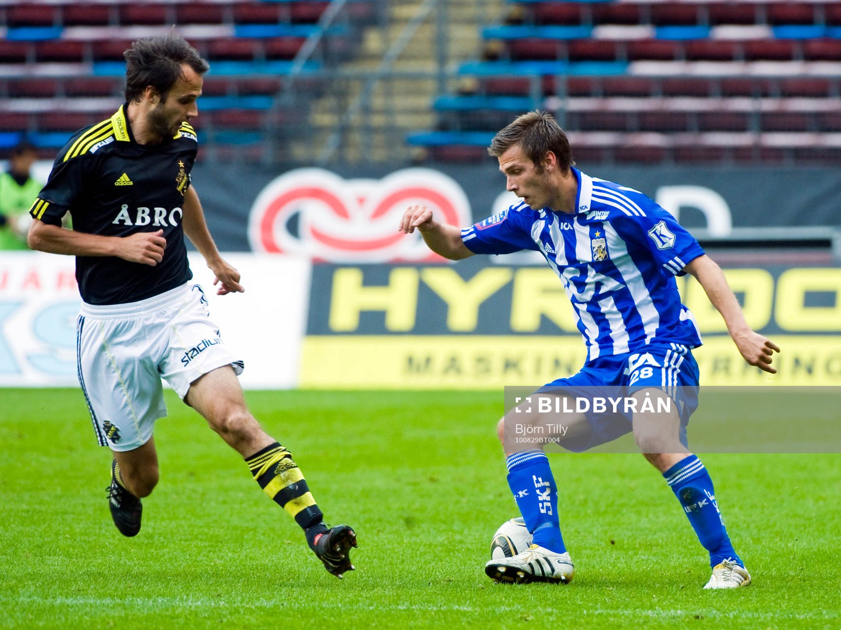 Helgi Danielsson, AIK och Elmar Bjarnason, Göteborg