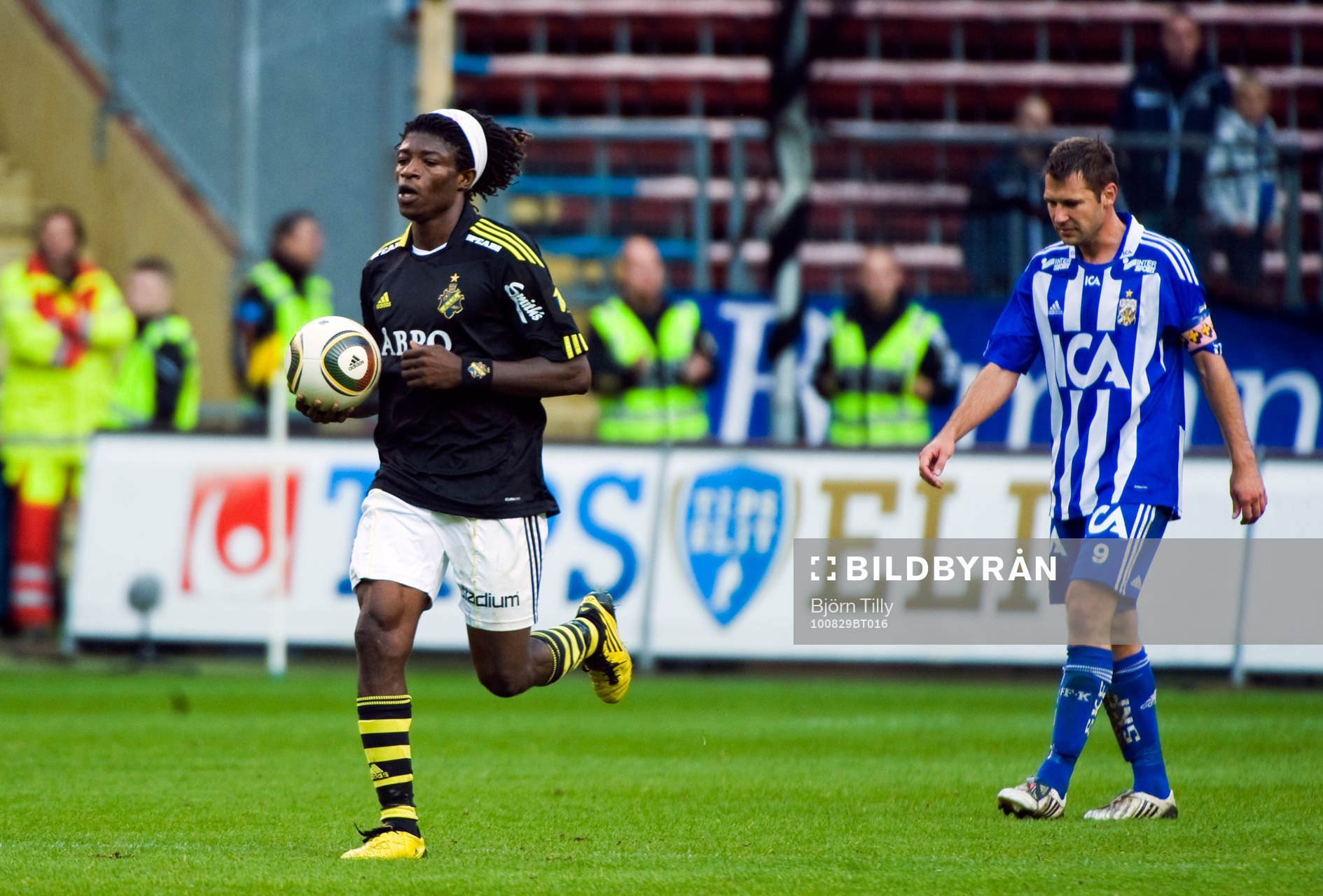 Mohamed Bangura, AIK och Stefan Selakovic, Göteborg