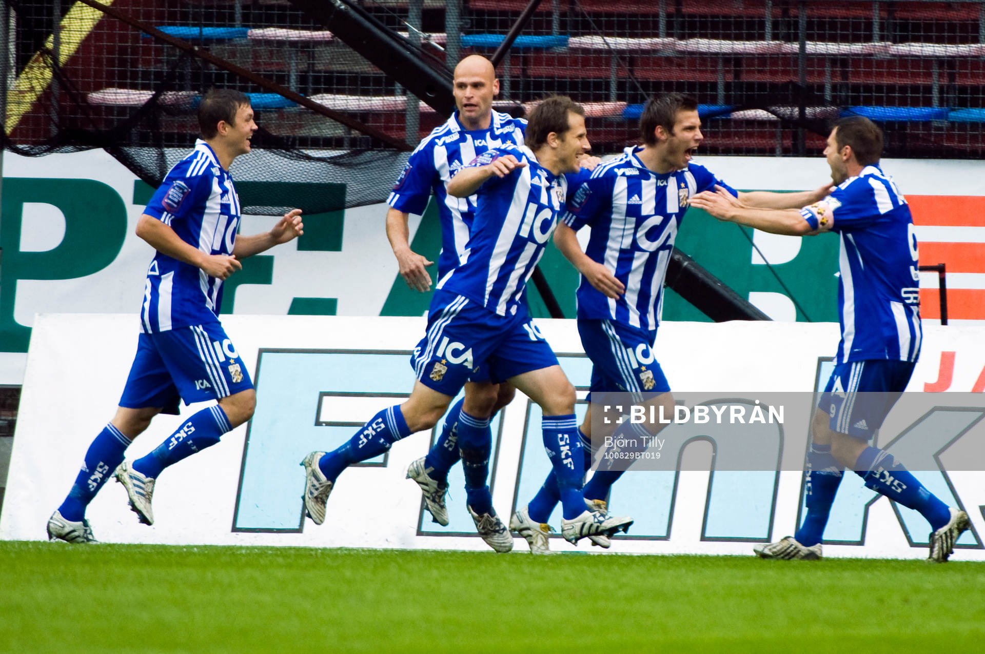 Elmar Bjarnason, Göteborg, jubel