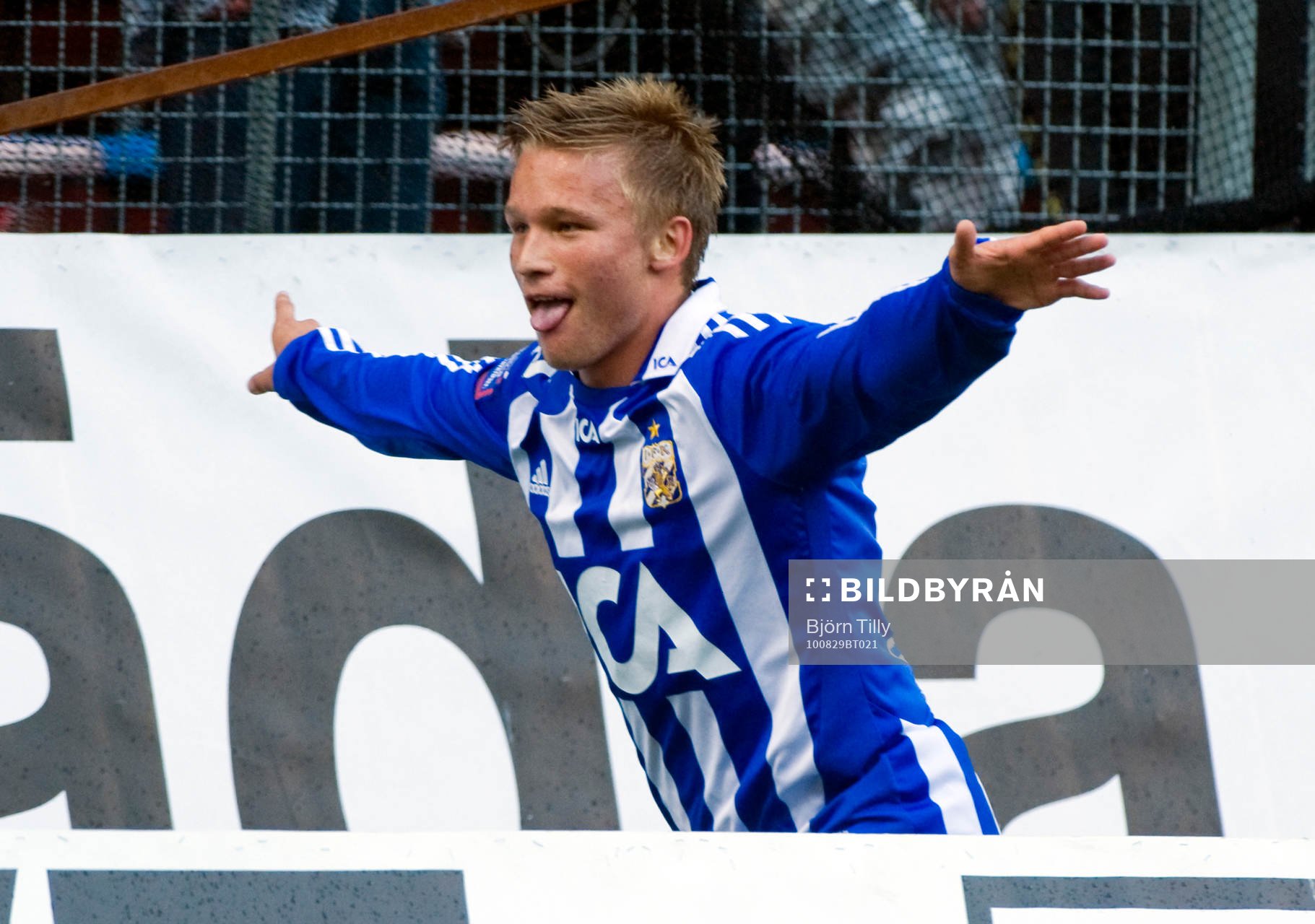 Niklas Bärkroth, Göteborg, jubel