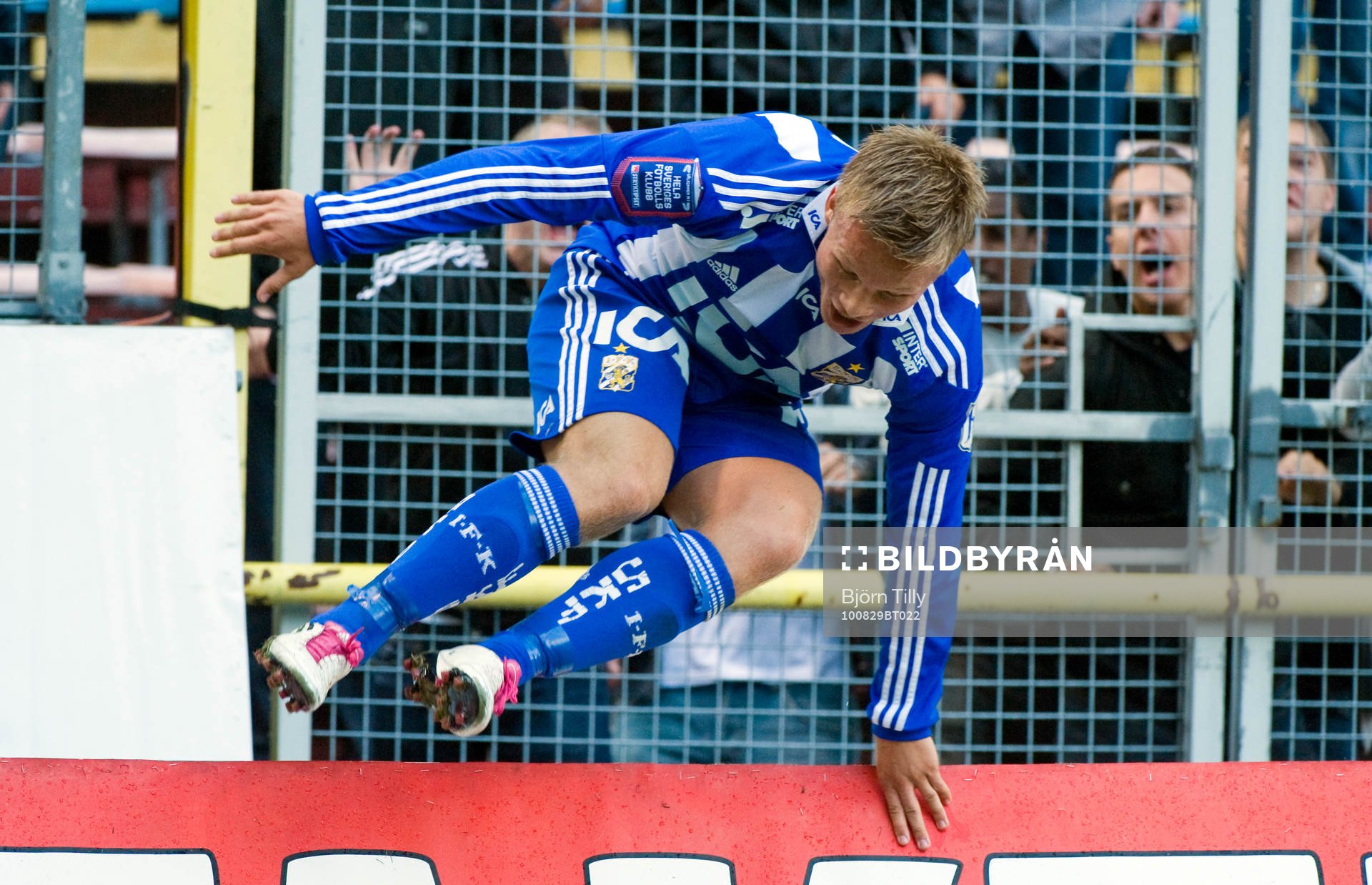 Niklas Bärkroth, Göteborg, jubel