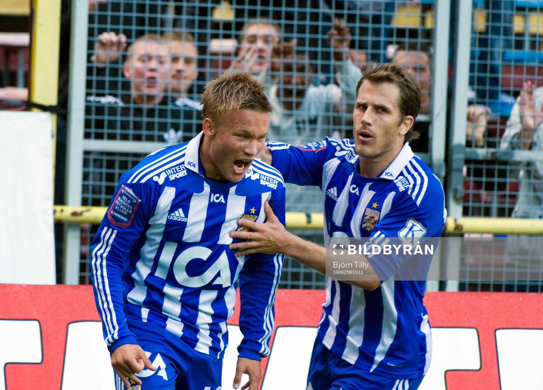 Niklas Bärkroth, Göteborg och Tobias Hysén, Göteborg,