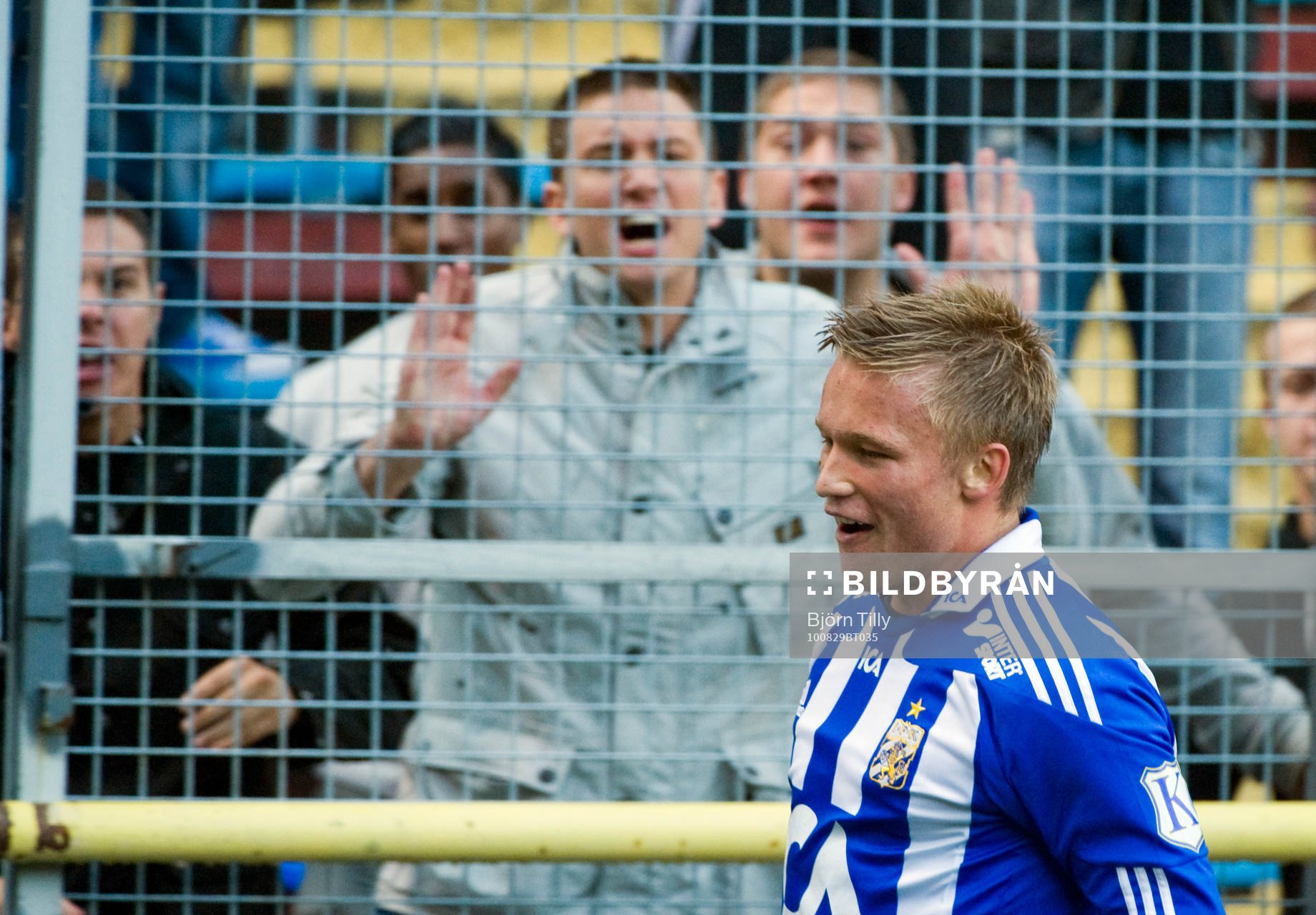 Niklas Bärkroth, Göteborg, jubel