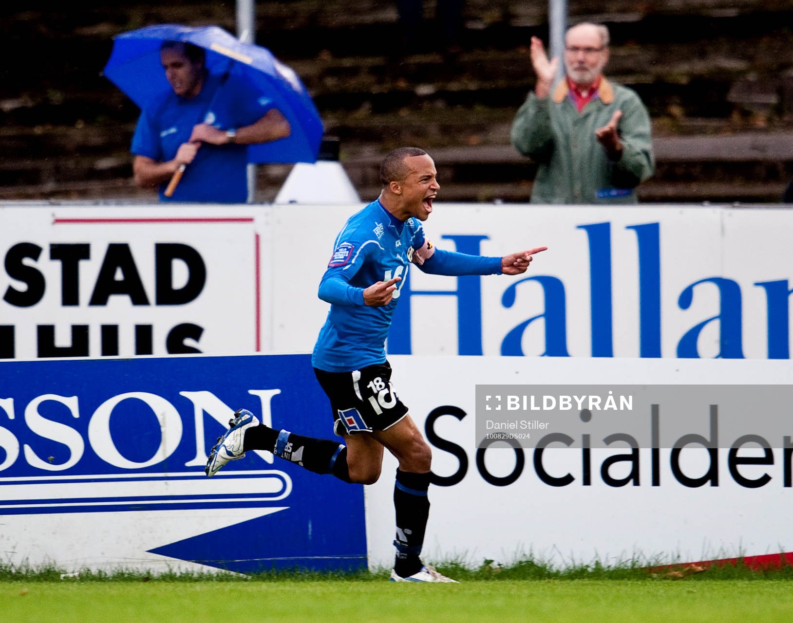 Marcus Olsson, Halmstad, jubel