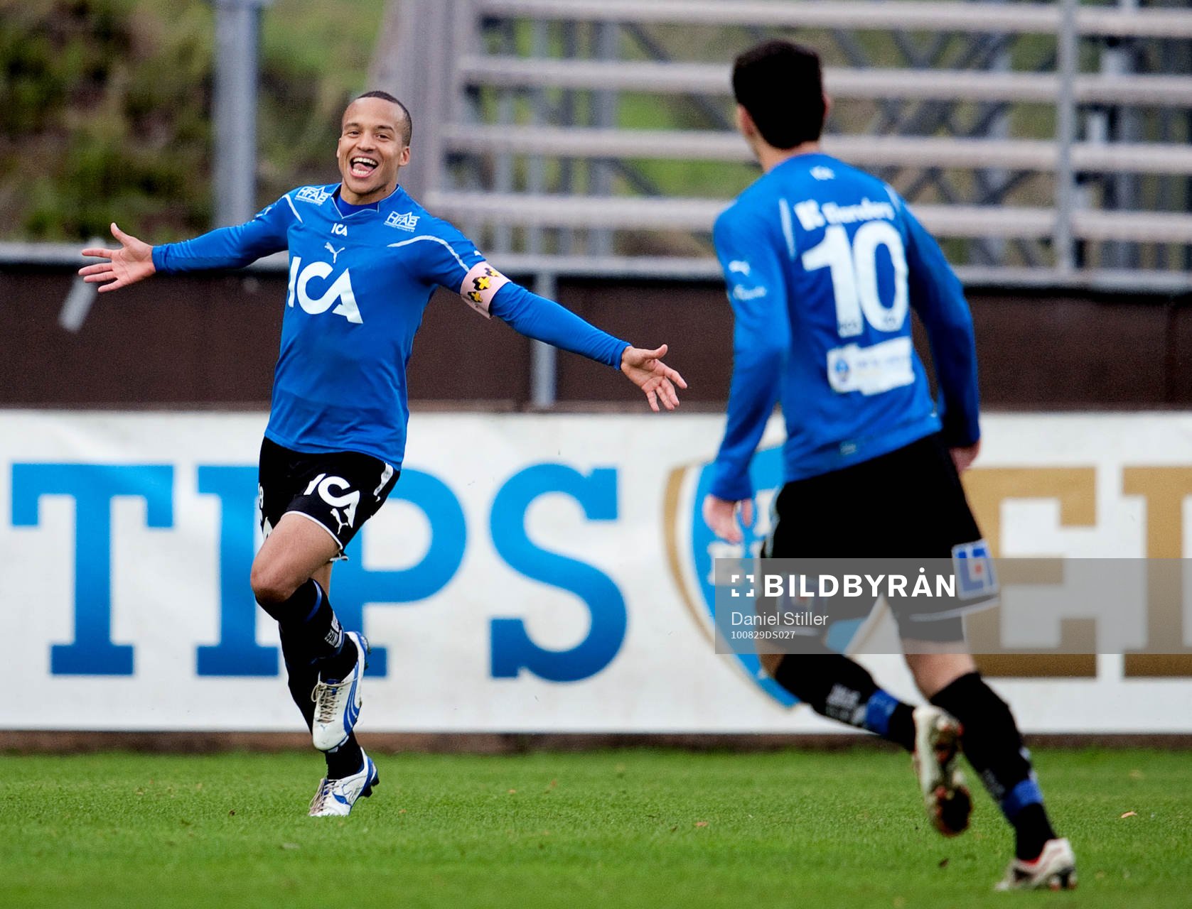 Marcus Olsson, Halmstad. Jubel