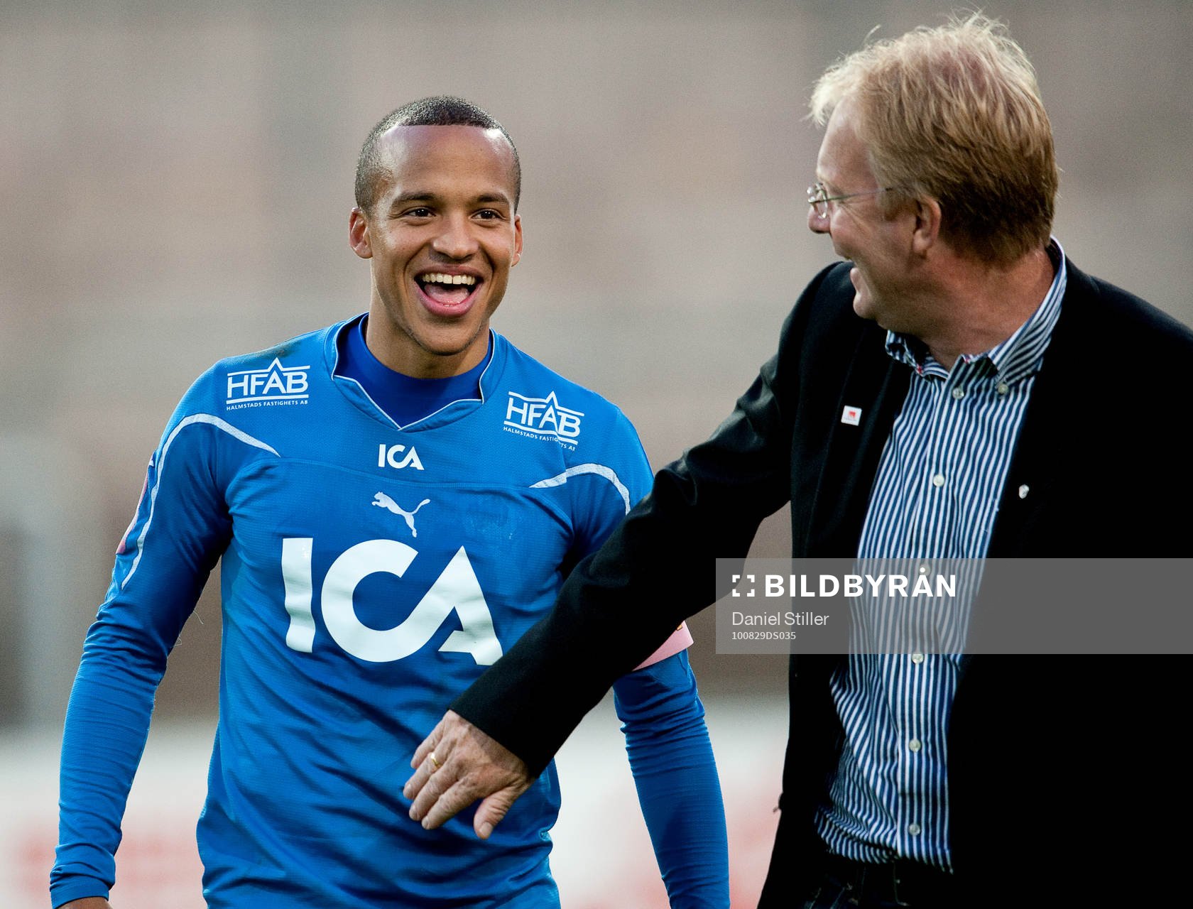 Marcus Olsson, Halmstad och tränare, Lasse Jacobsson