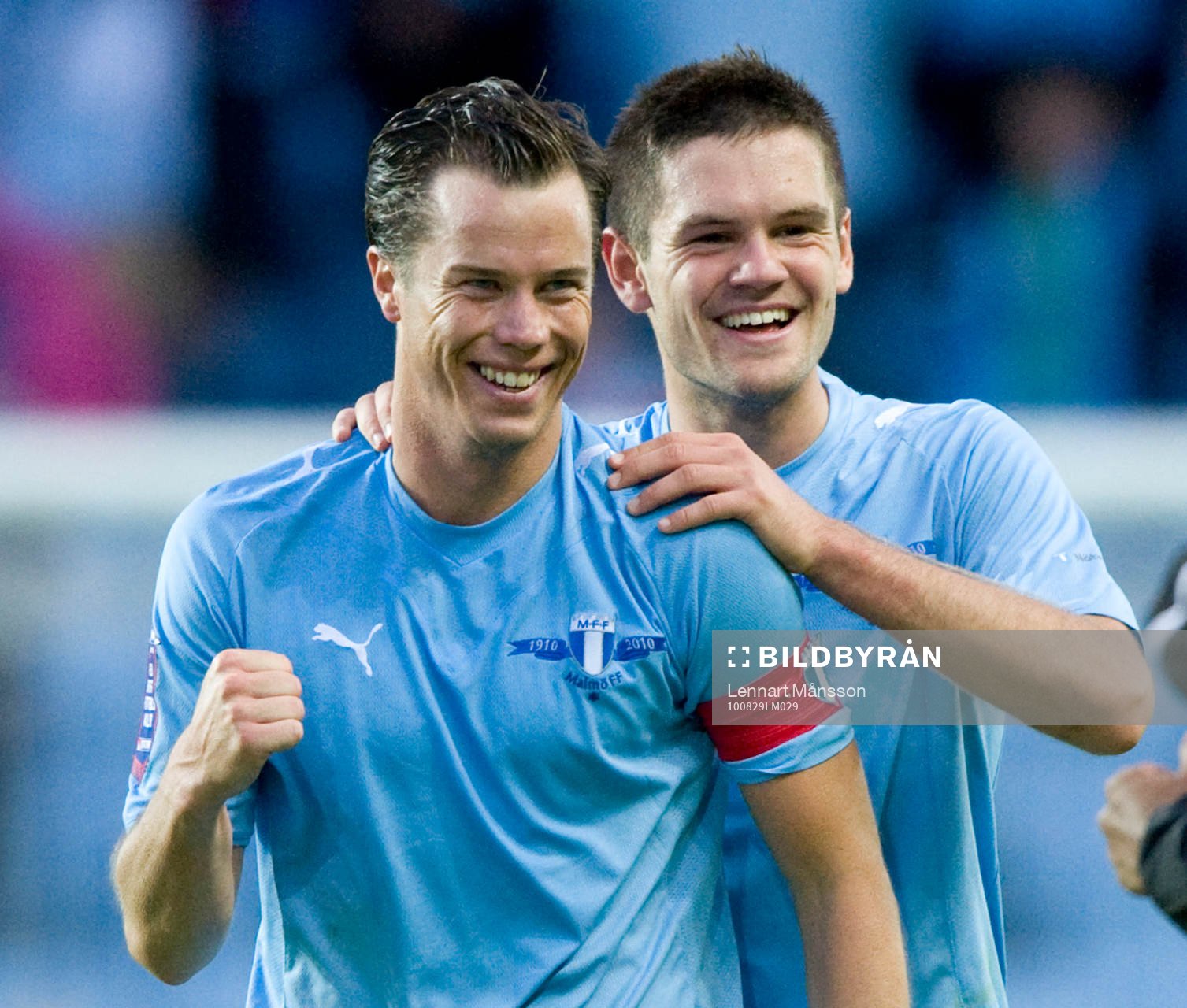  Daniel Andersson och Ivo Pekalski, jubel