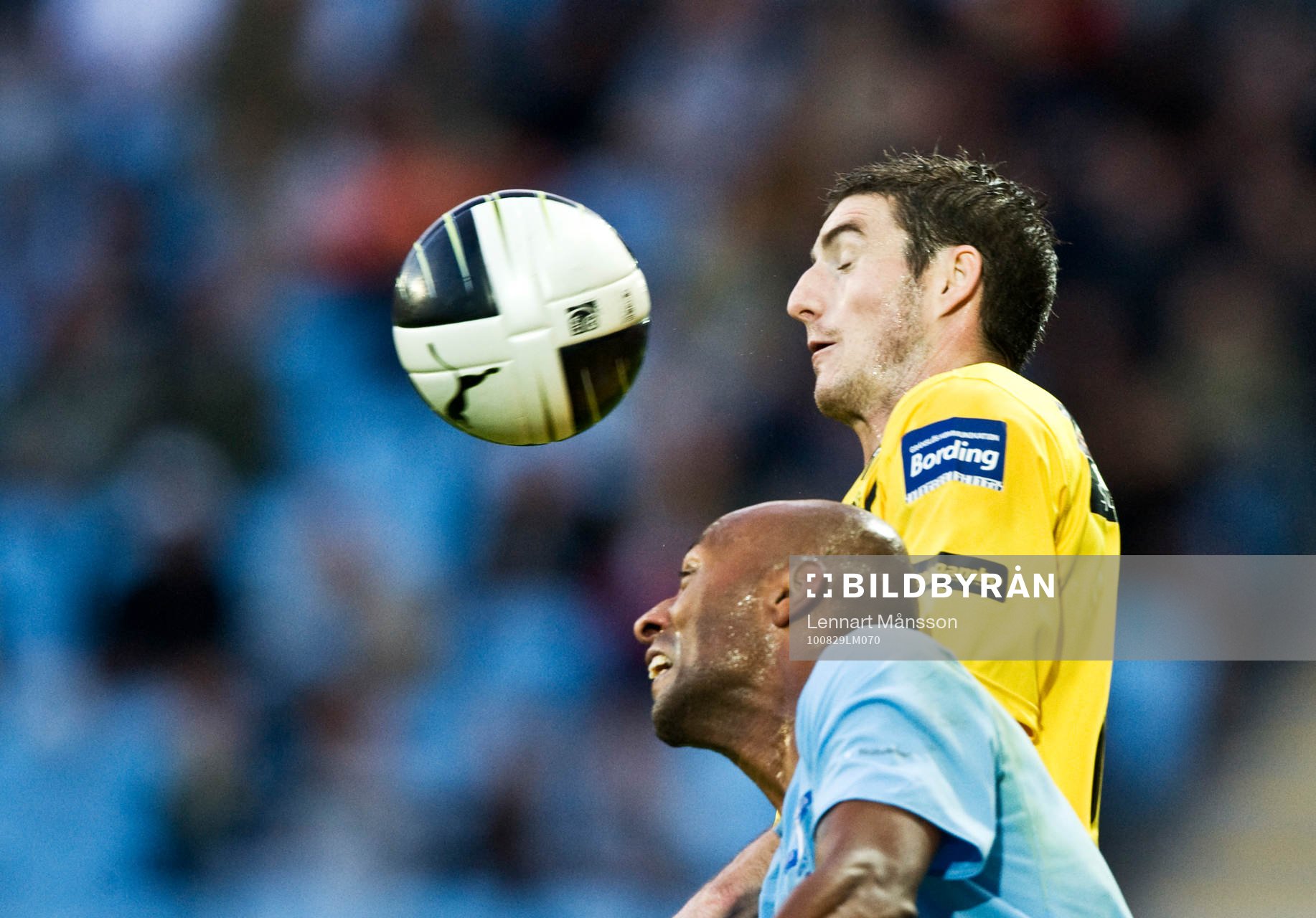 Jeffrey Aubynn, Malmö och James Keene, Elfsborg, nick,