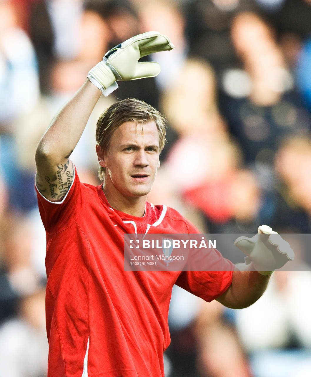 Johan Dahlin, målvakt