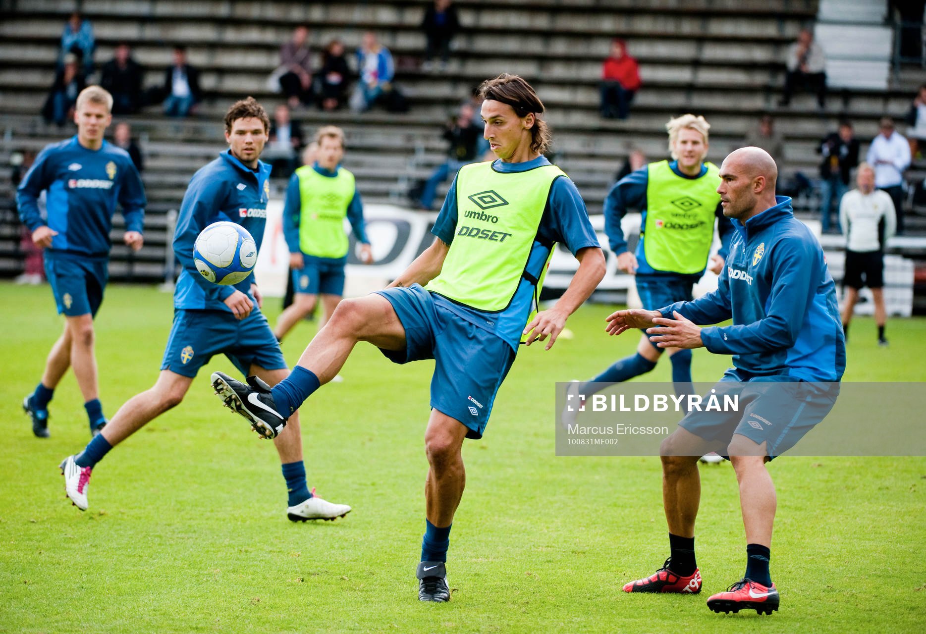 Zlatan Ibrahimovic och Daniel Majstorovic