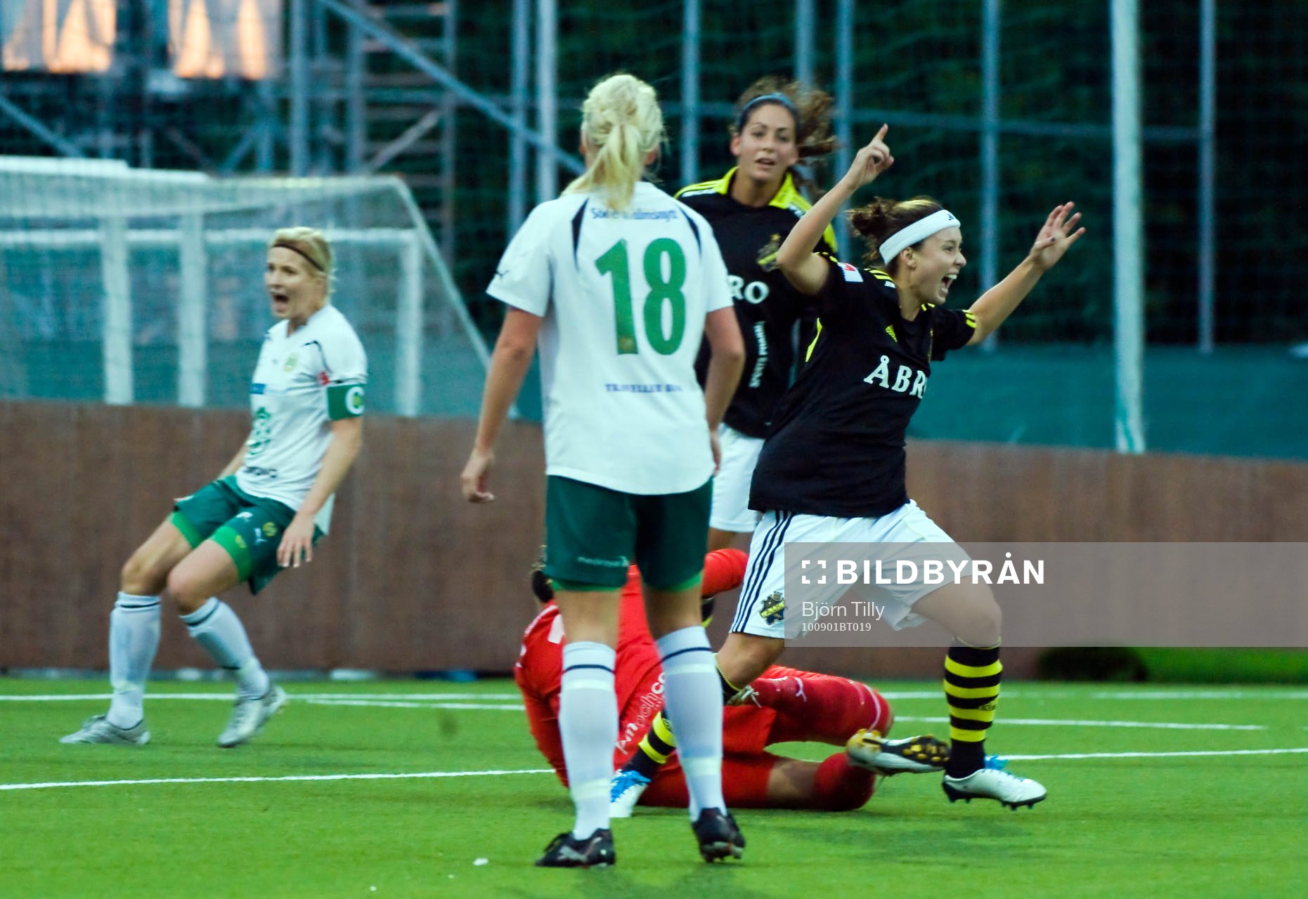 Tifany Weimer, AIK, jubel