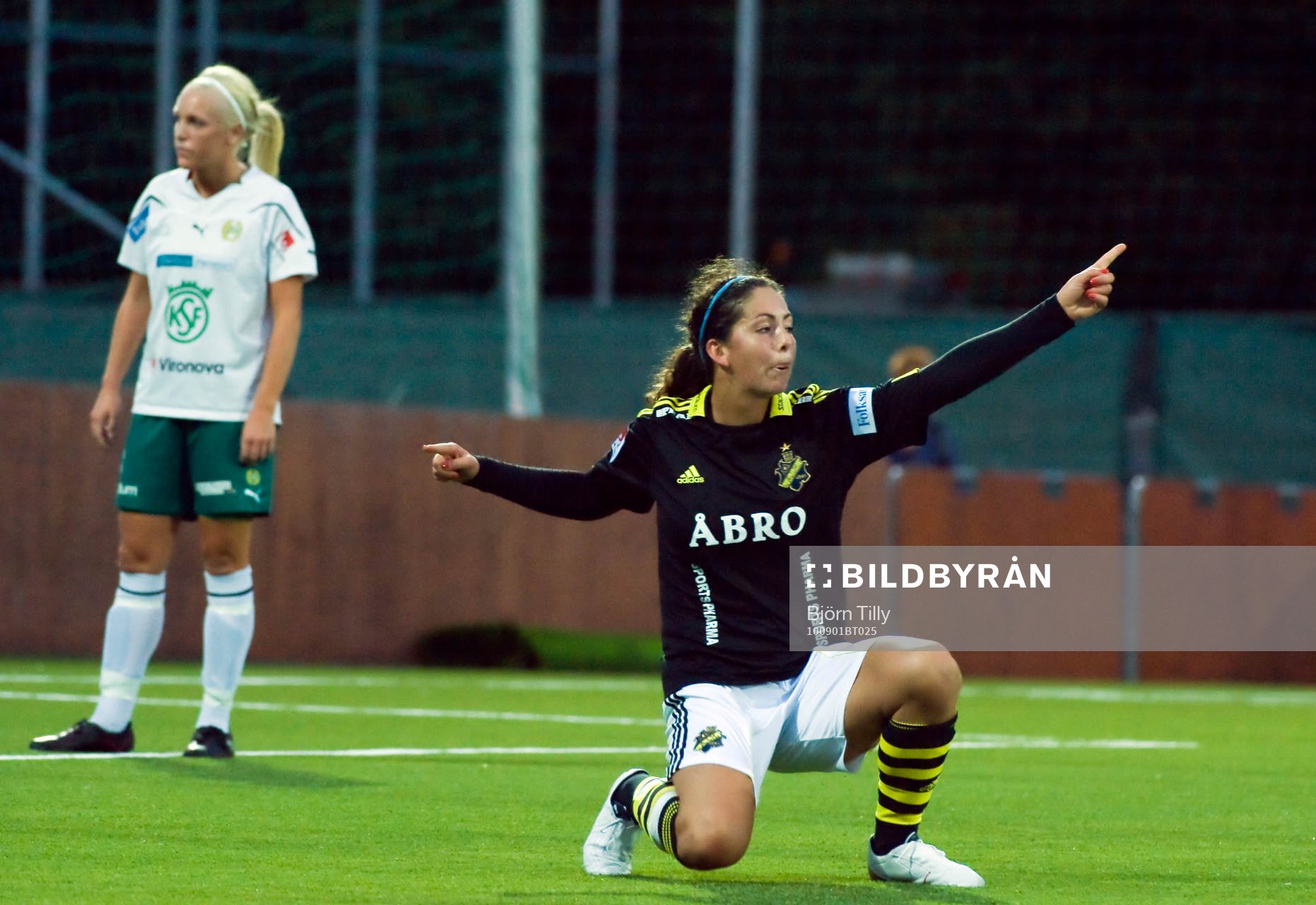 Fiona O Sullivan, AIK, jubel